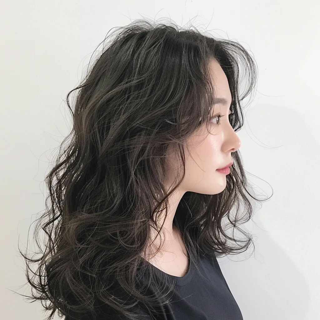약수역 미용실 신당동 미용실 약수 미용실 약수동 미용실 Korean seoul hair salon (10) Korean hairstyle - Long straight dark hair at AVA Hair Salon Seoul