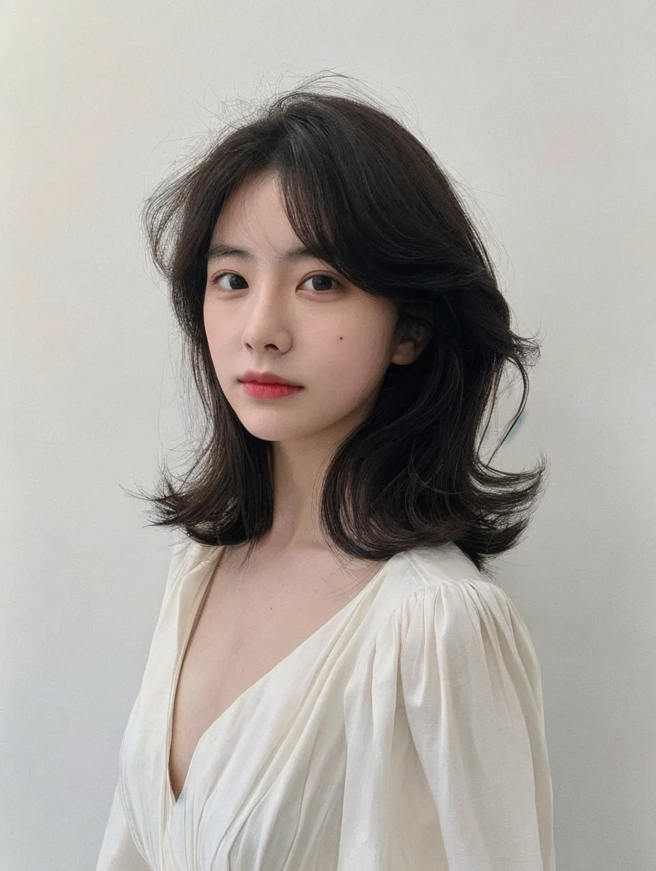 약수역 미용실 신당동 미용실 약수 미용실 약수동 미용실 Korean seoul hair salon (30) Korean hairstyle - Elegant long wave at AVA Hair Salon Seoul