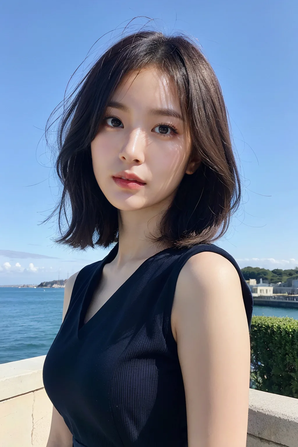 약수역 미용실 신당동 미용실 약수 미용실 약수동 미용실 Korean seoul hair salon (7) Korean hairstyle - Natural brown layered cut at AVA Hair Salon Seoul