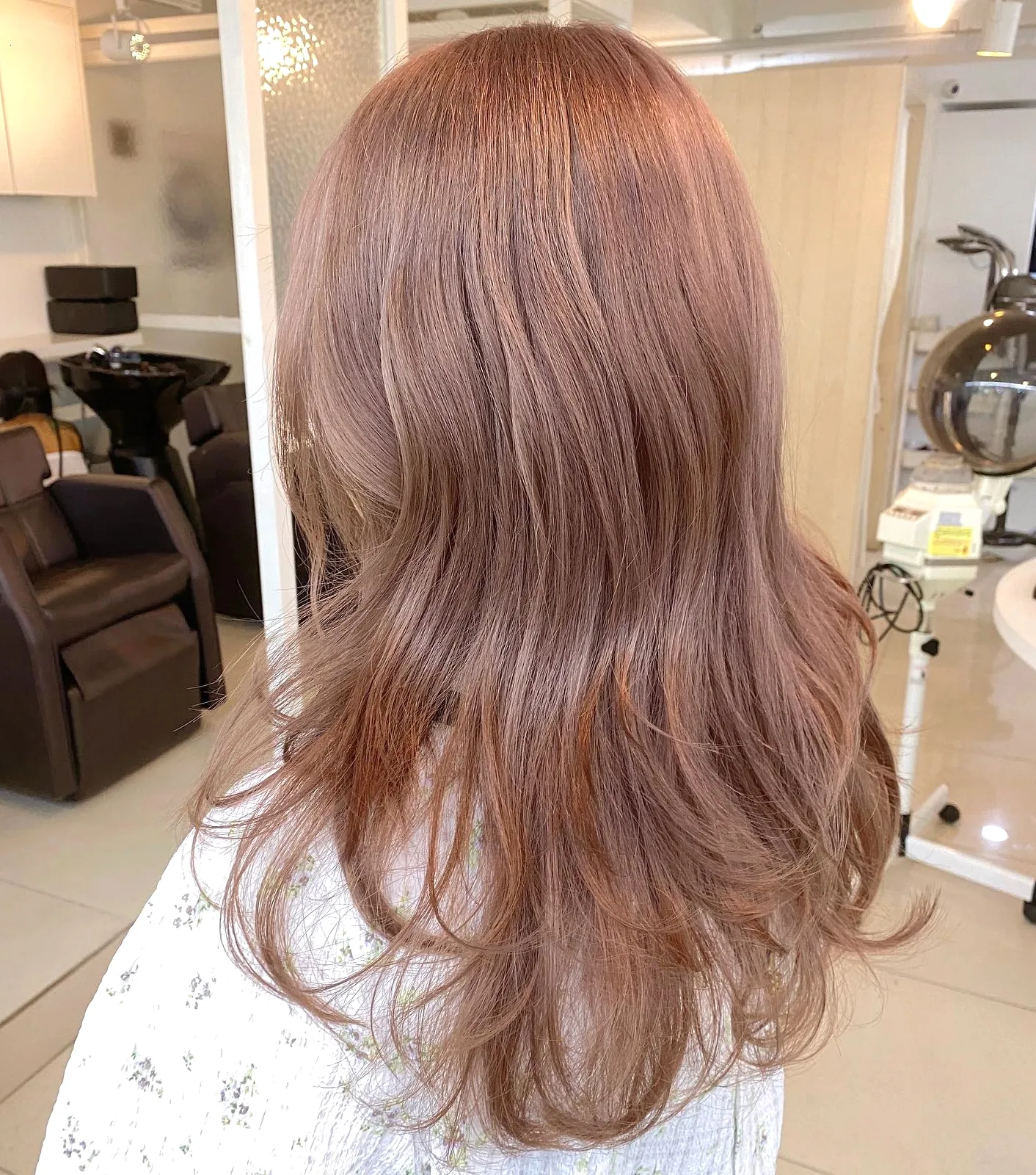 ash brown balayage Seoul - Style 2 at Korea Hair Salon Seoul