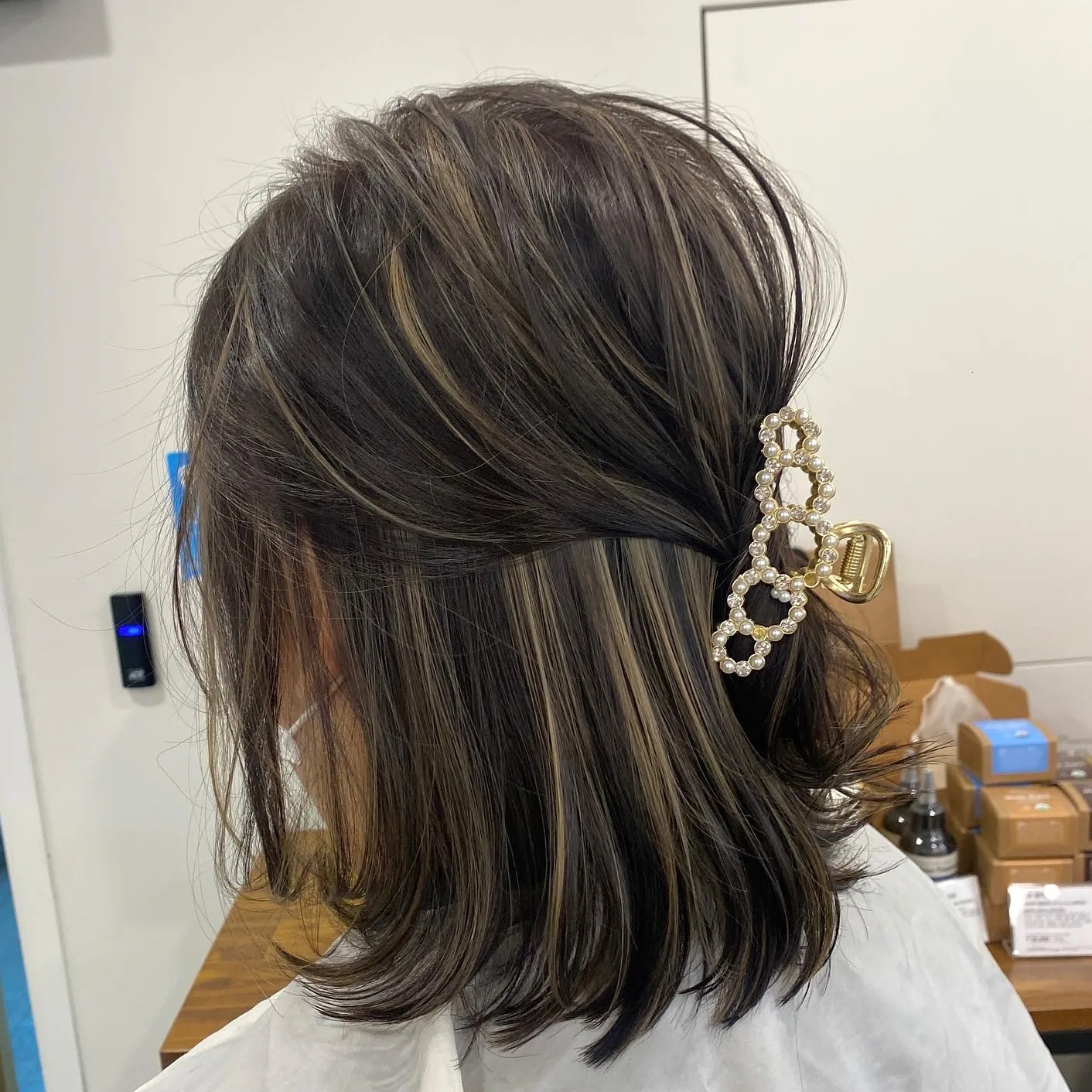 ash brown balayage Seoul - Style 5 at Korea Hair Salon Seoul