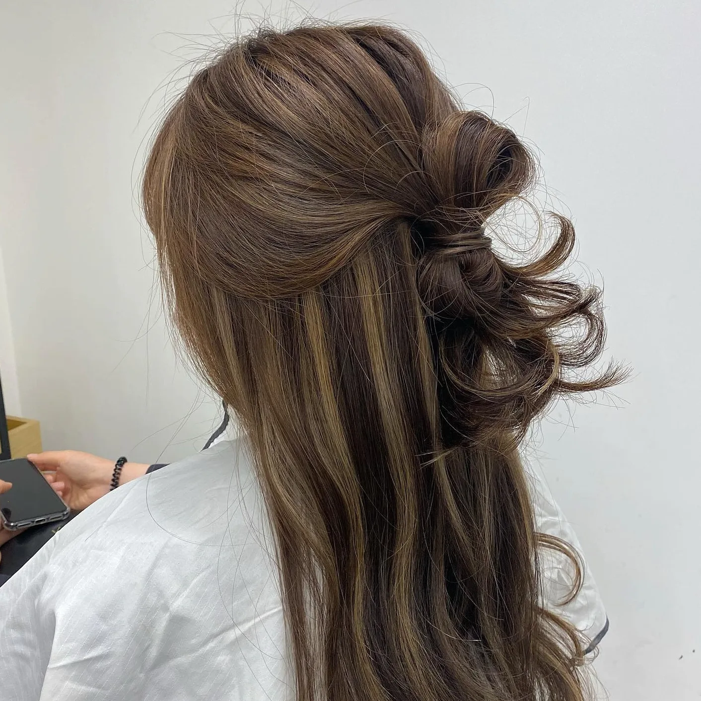 ash brown balayage Seoul - Style 7 at Korea Hair Salon Seoul