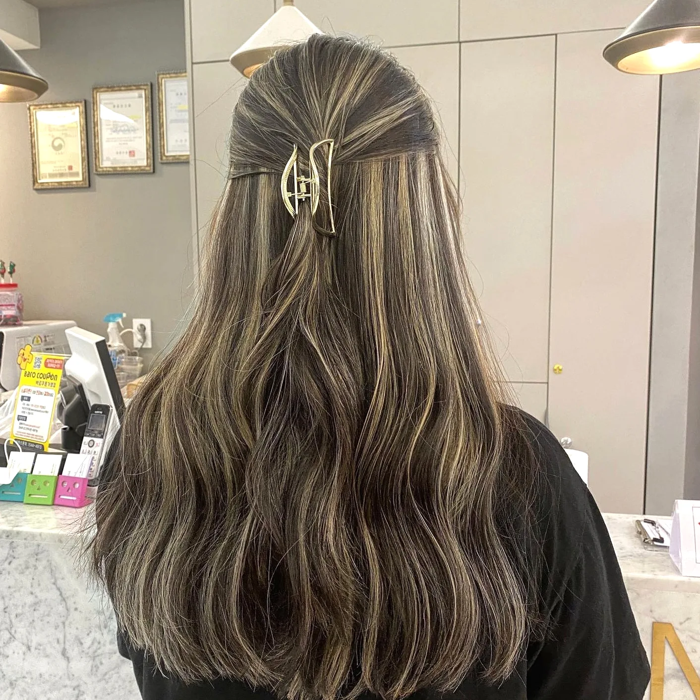 bold highlight styles Seoul 2026 - Style 2 at Korea Hair Salon Seoul