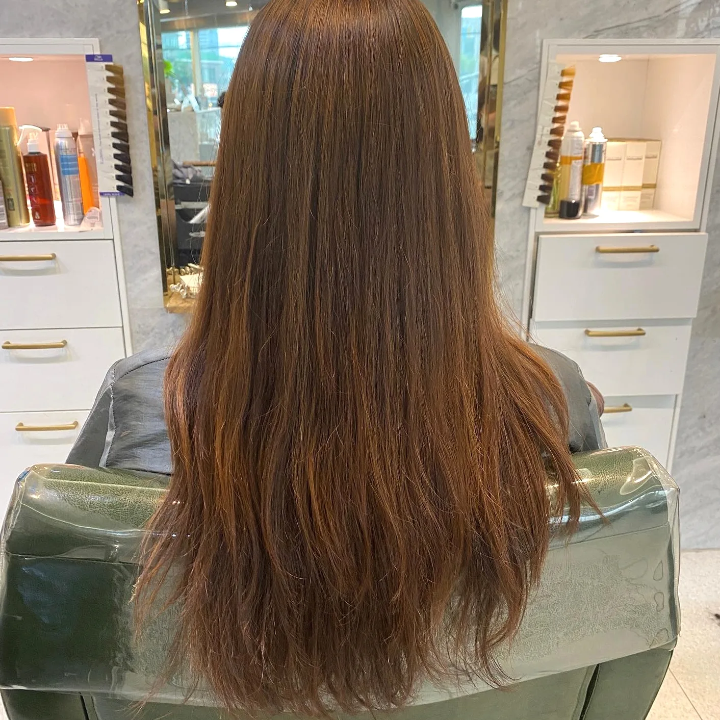 chic autumn hair colors 2026 - Style 5 at Korea Hair Salon Seoul