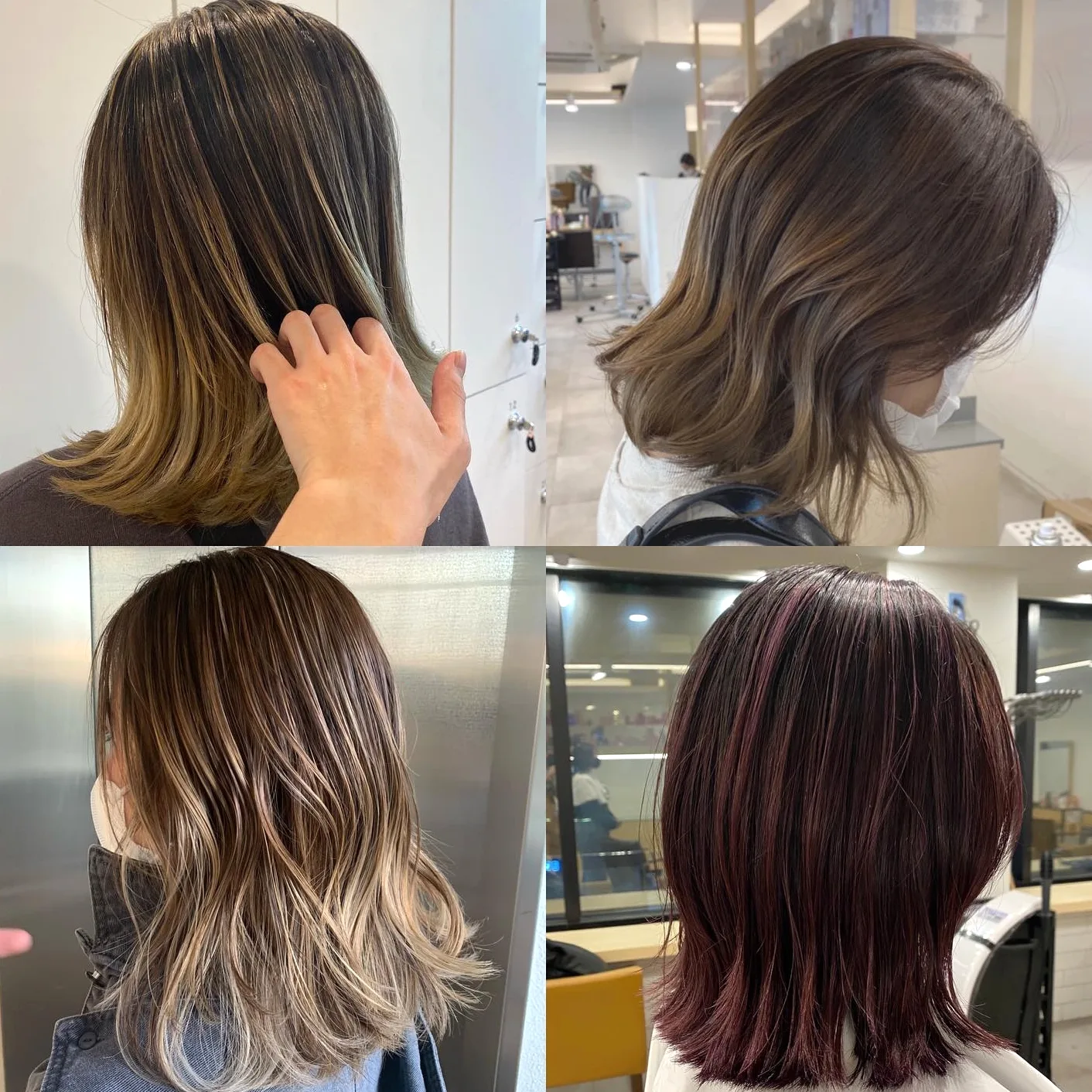 chic balayage Seoul 2026 - Style 1 at Korea Hair Salon Seoul