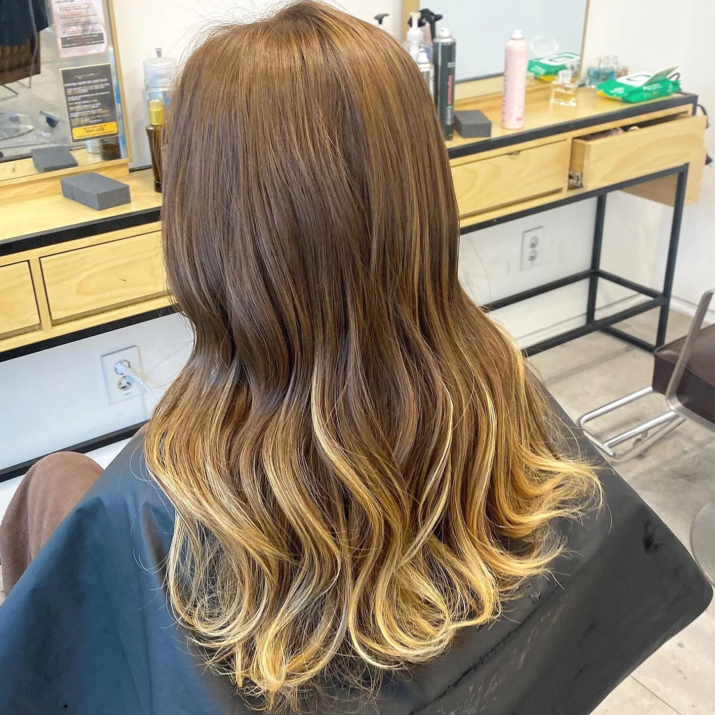 chic balayage Seoul 2026 - Style 10 at Korea Hair Salon Seoul
