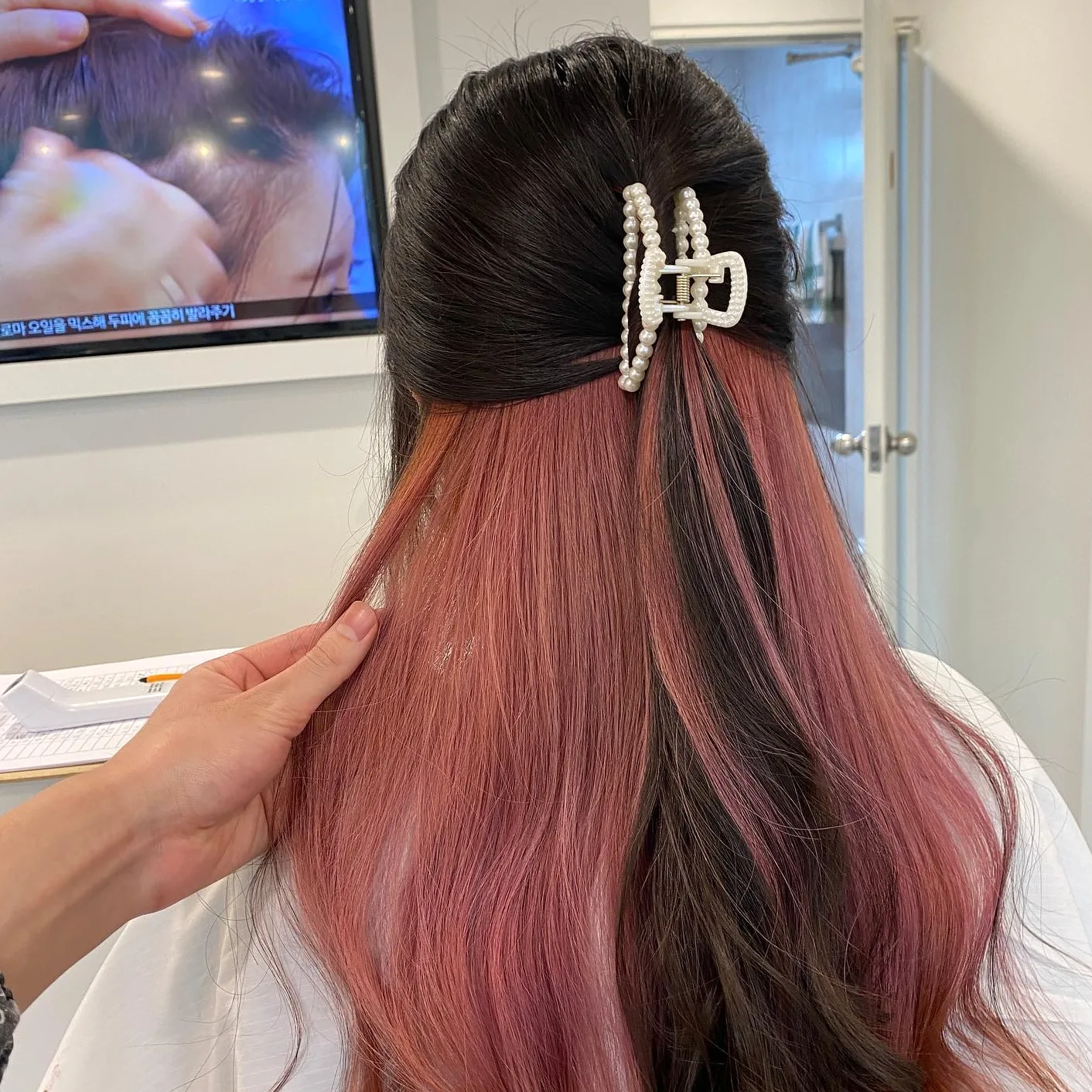 ash brown balayage Seoul - Style 5 at Korea Hair Salon Seoul