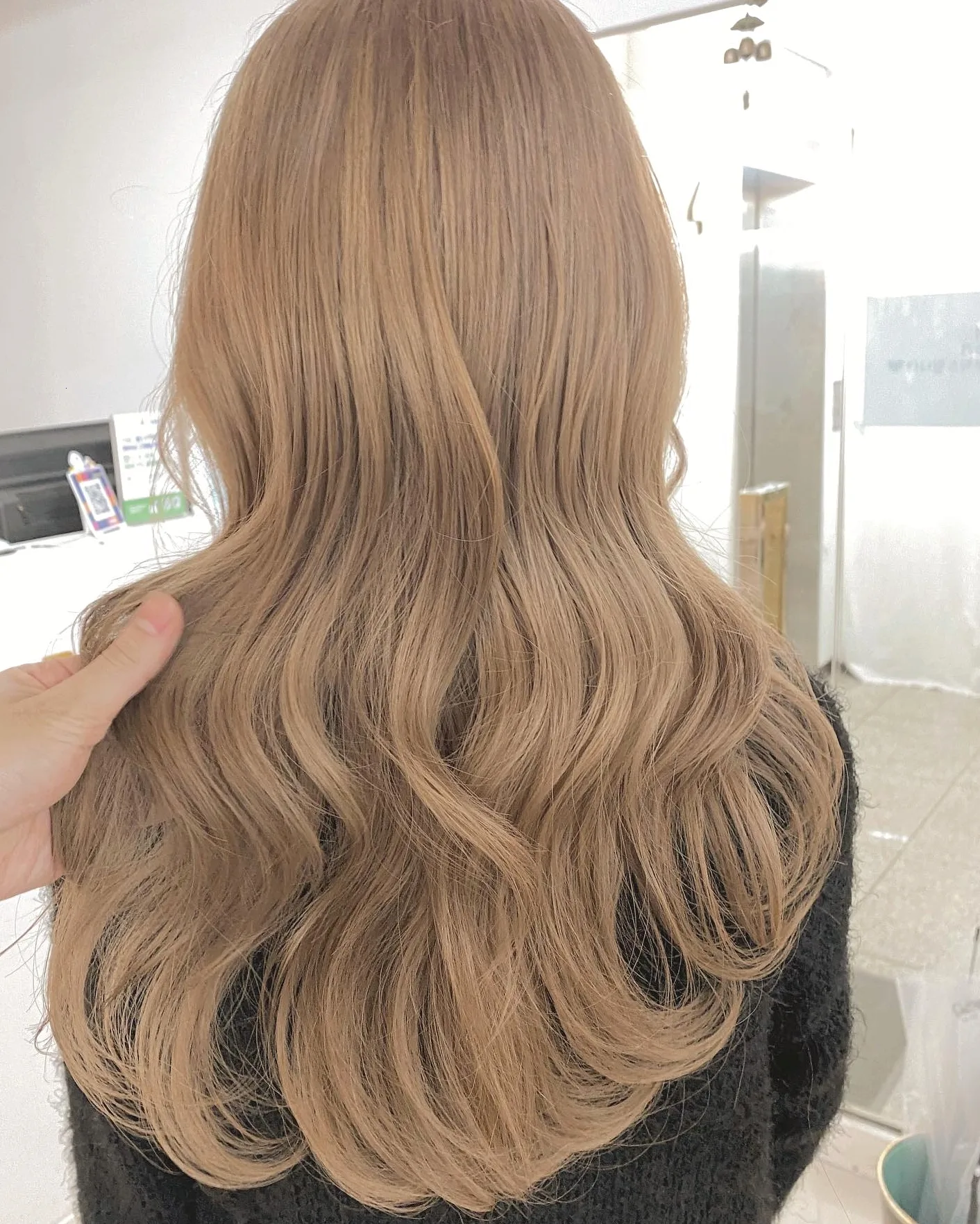 ash brown balayage Seoul - Style 7 at Korea Hair Salon Seoul