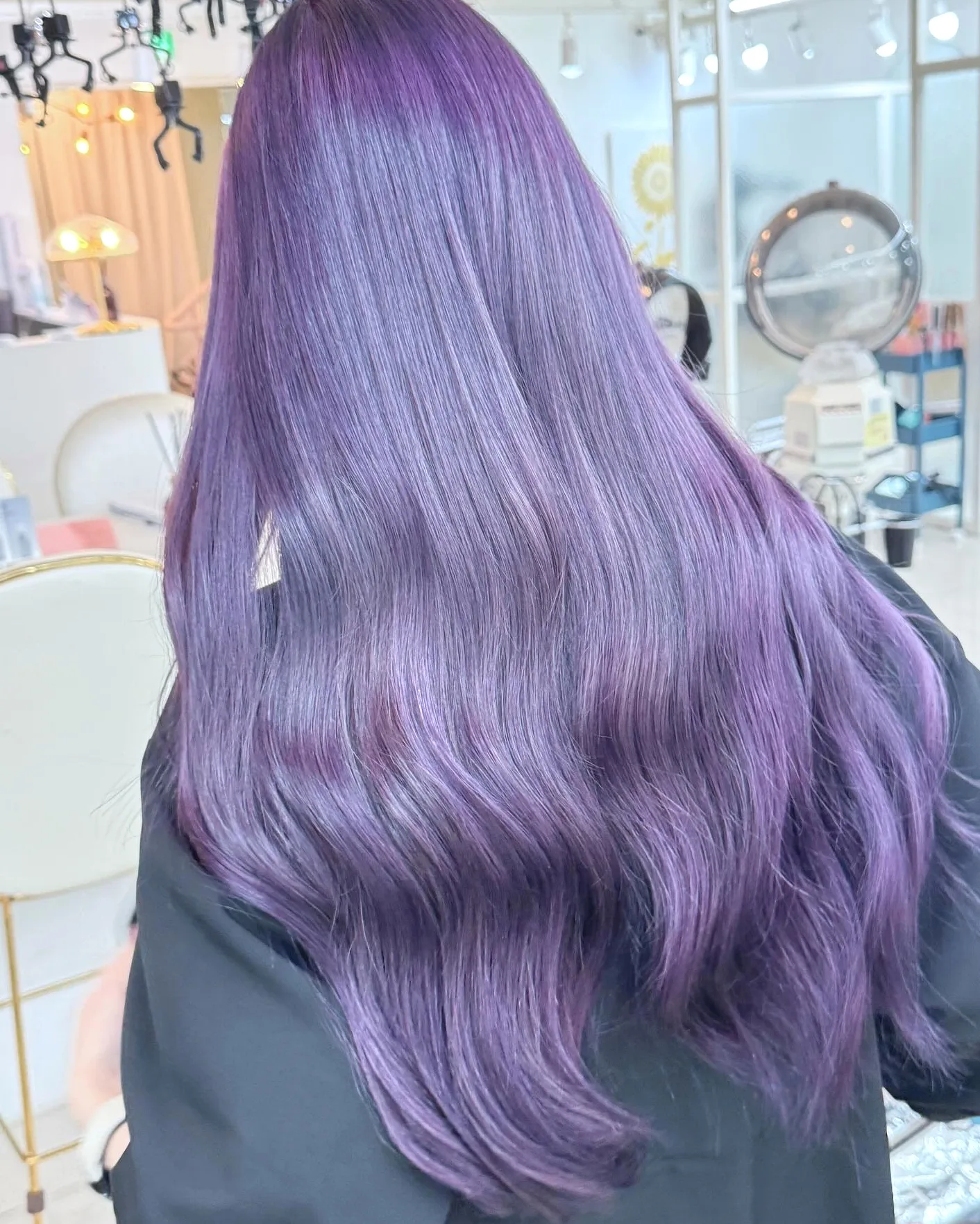 elegant ash brown balayage Seoul - Style 9 at Korea Hair Salon Seoul