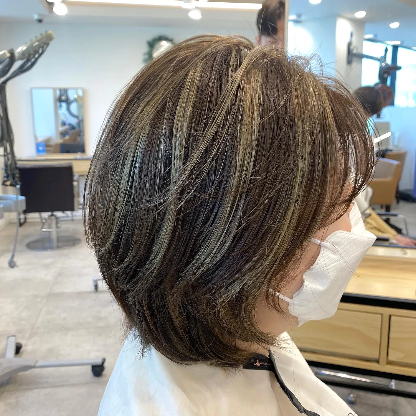 elegant ash brown Seoul - Style 10 at Korea Hair Salon Seoul