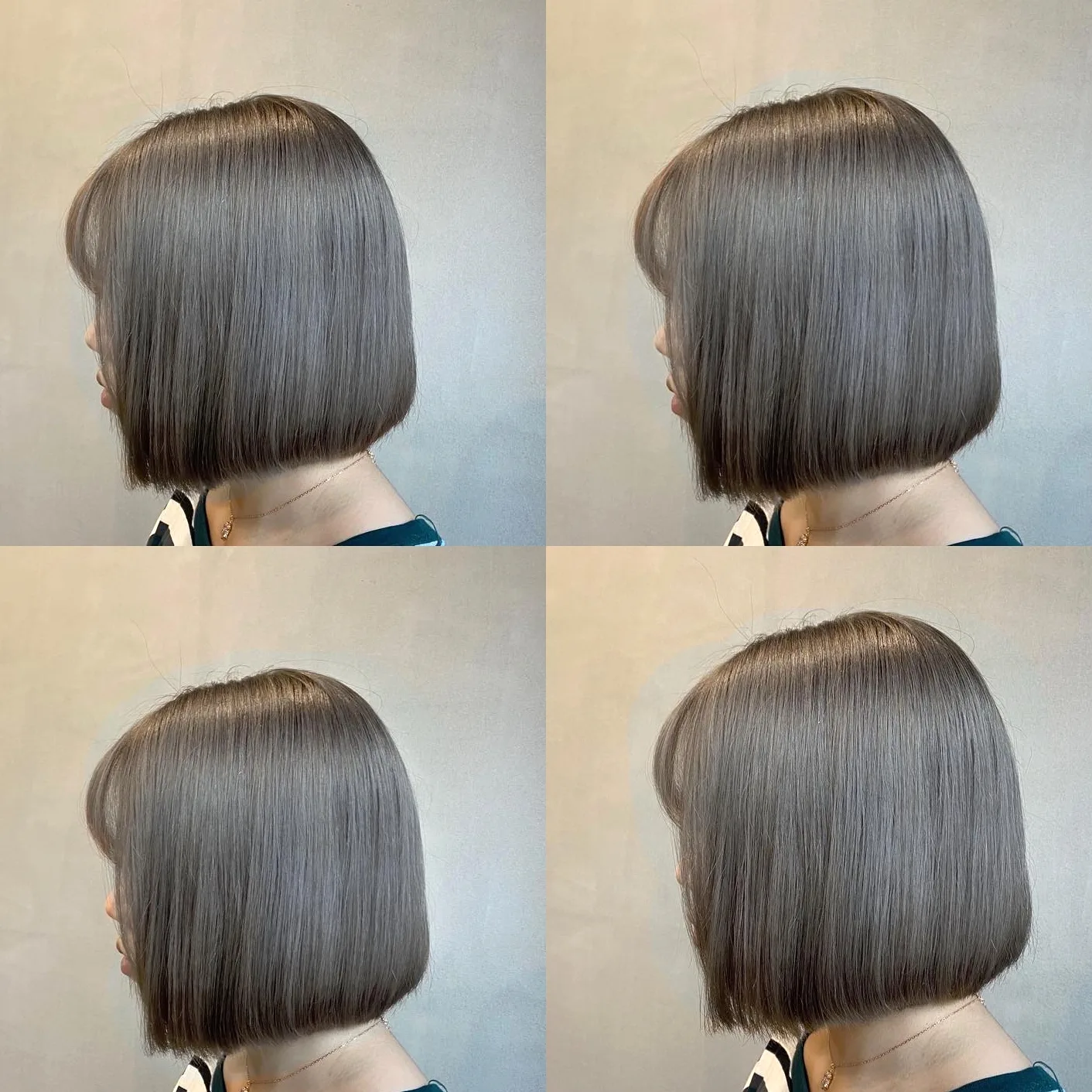 elegant ash brown Seoul - Style 2 at Korea Hair Salon Seoul