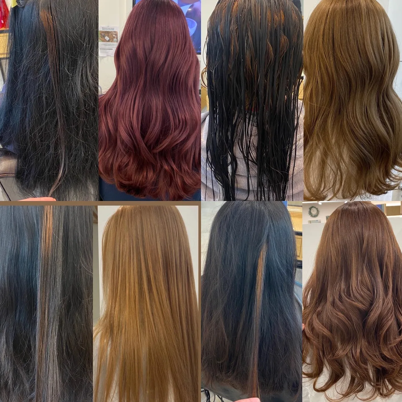 elegant ash brown Seoul - Style 5 at Korea Hair Salon Seoul