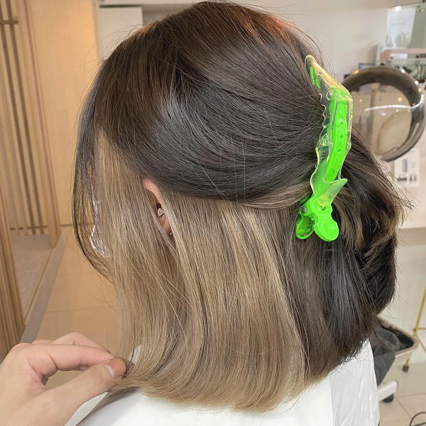 styles for long faces 2026 - Style 10 at Korea Hair Salon Seoul