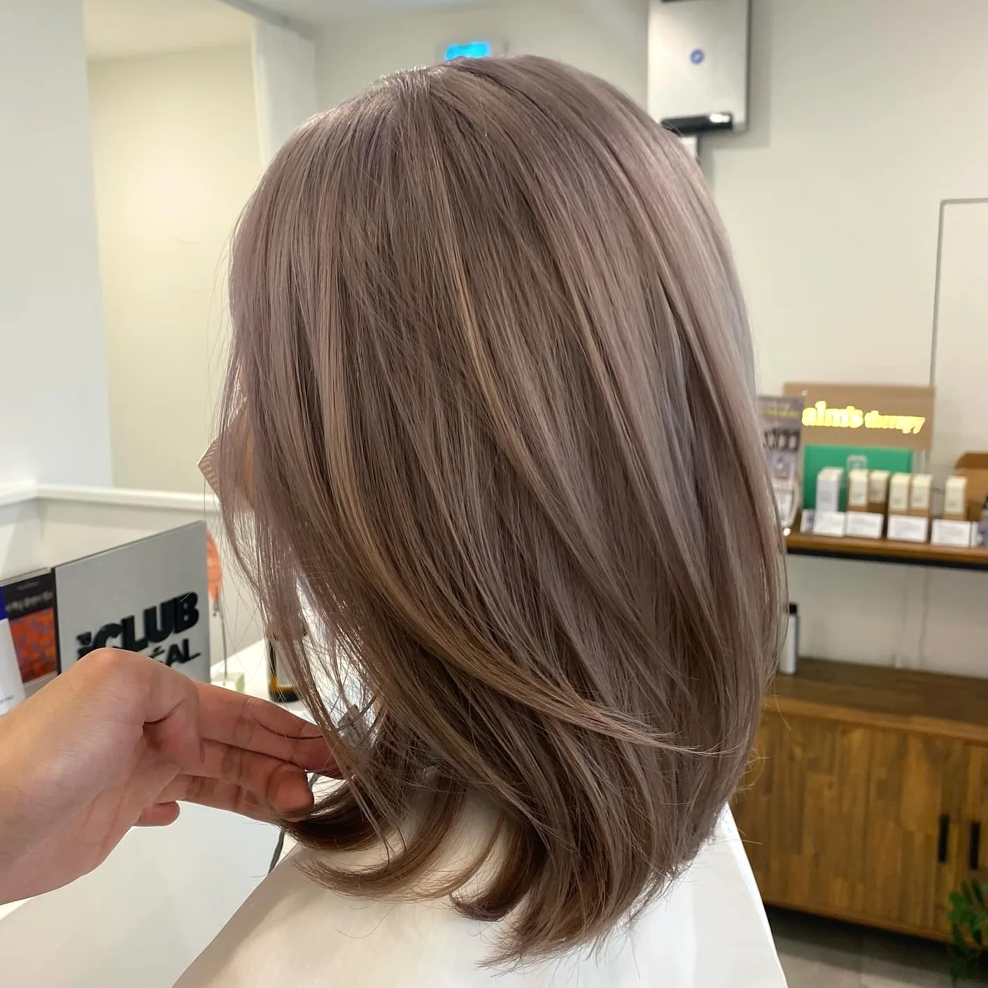 layered hair color Seoul - Style 6 at Korea Hair Salon Seoul