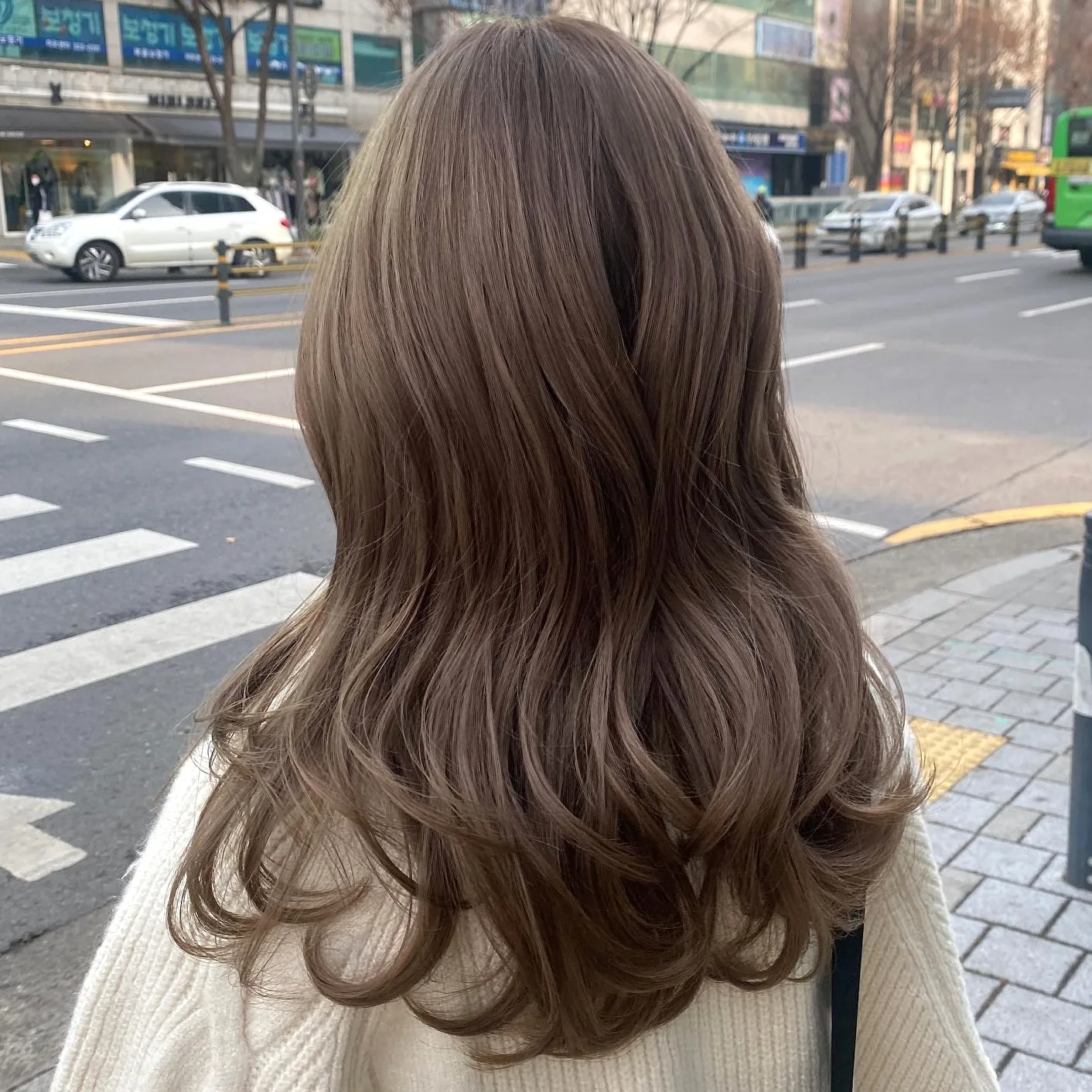layered hair color Seoul - Style 7 at Korea Hair Salon Seoul