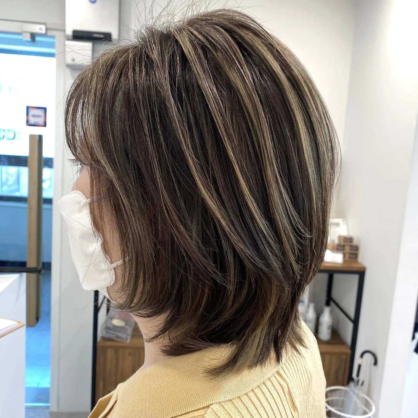 layered highlights Seoul - Style 10 at Korea Hair Salon Seoul