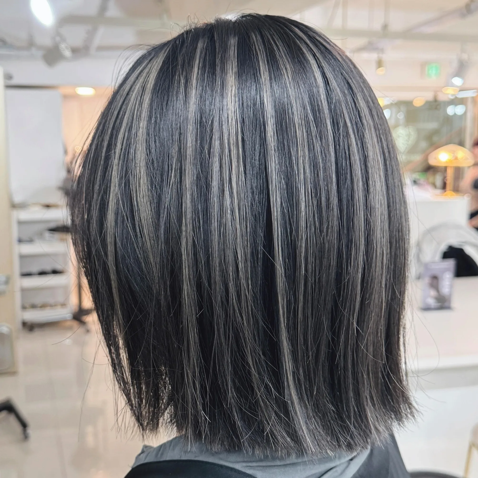 layered highlights Seoul - Style 8 at Korea Hair Salon Seoul