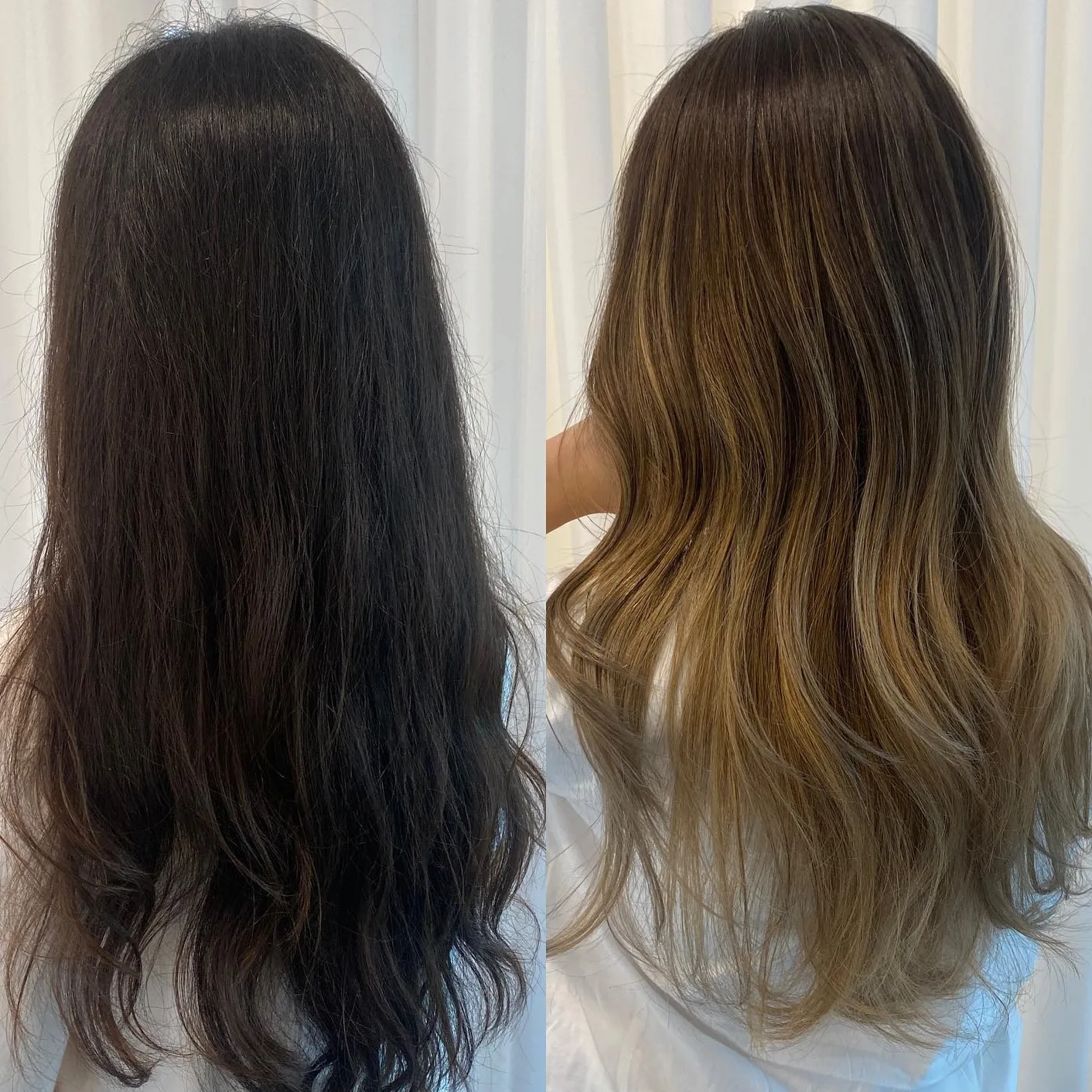 ash blonde highlights Seoul - Style 2 at Korea Hair Salon Seoul