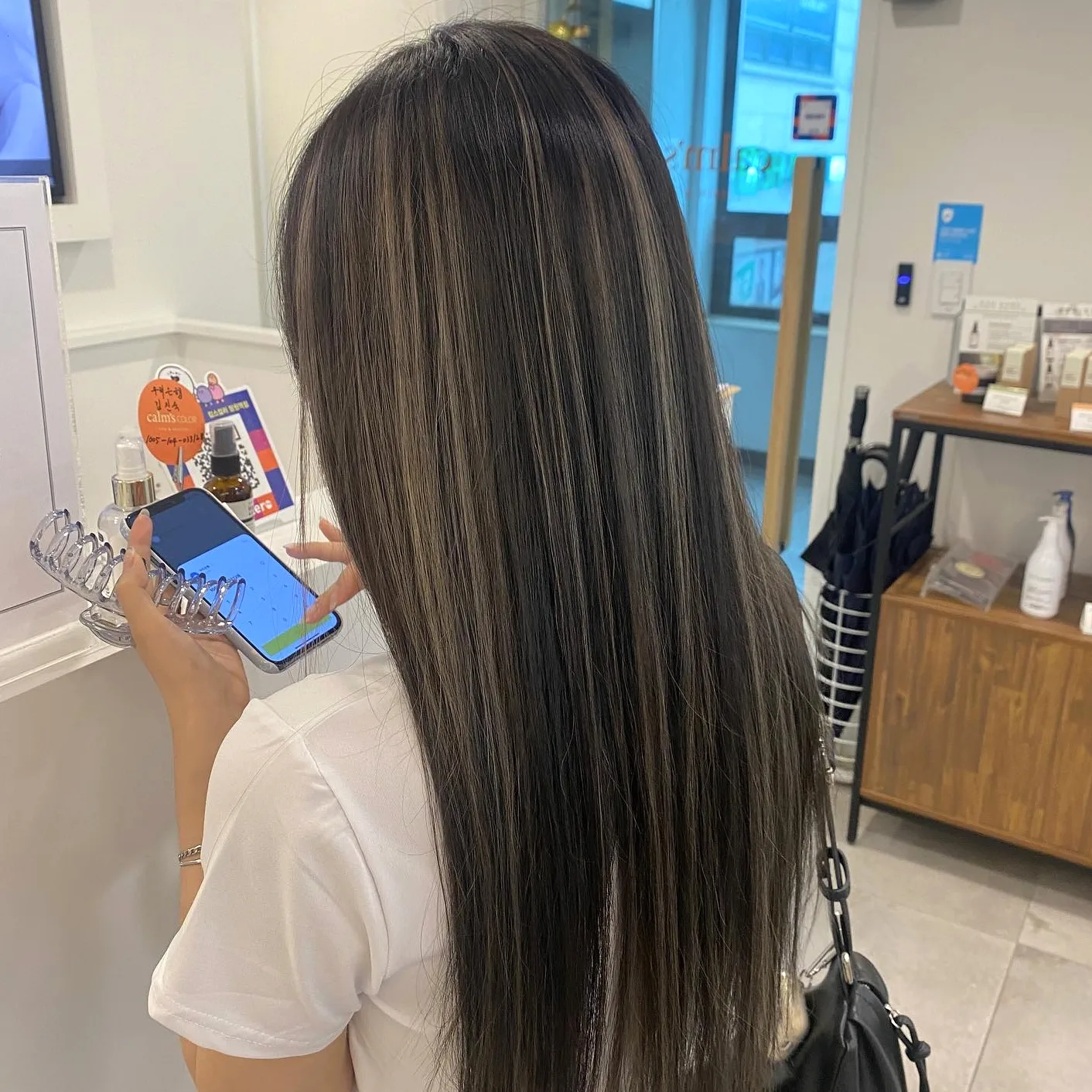 ash blue hair Seoul 2026 - Style 9 at Korea Hair Salon Seoul