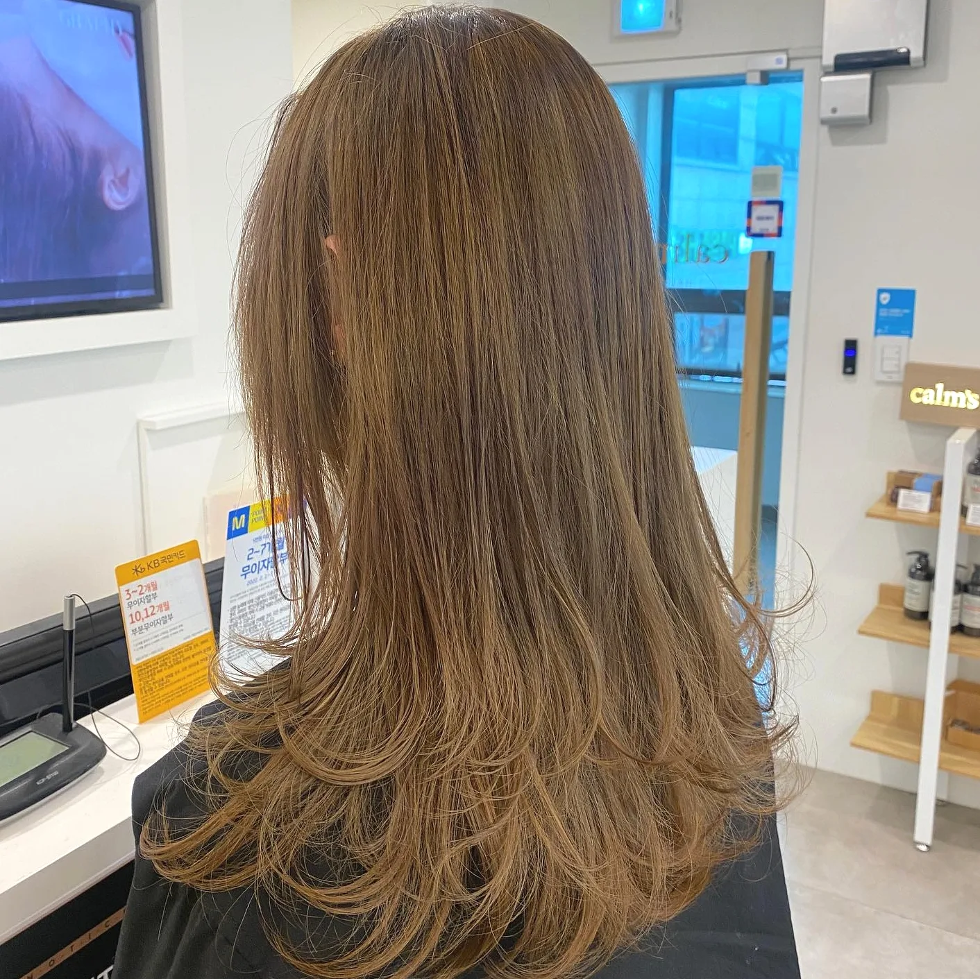 ash brown balayage Seoul - Style 10 at Korea Hair Salon Seoul