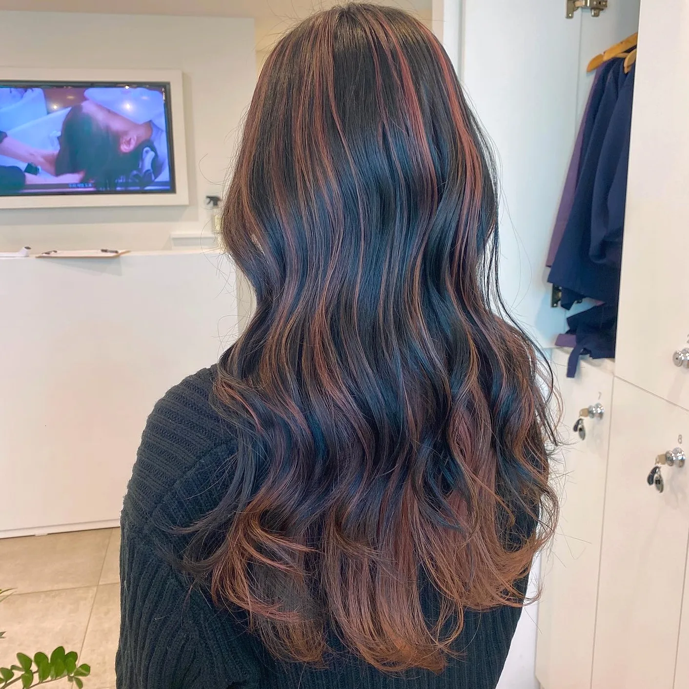 ash brown balayage Seoul - Style 3 at Korea Hair Salon Seoul
