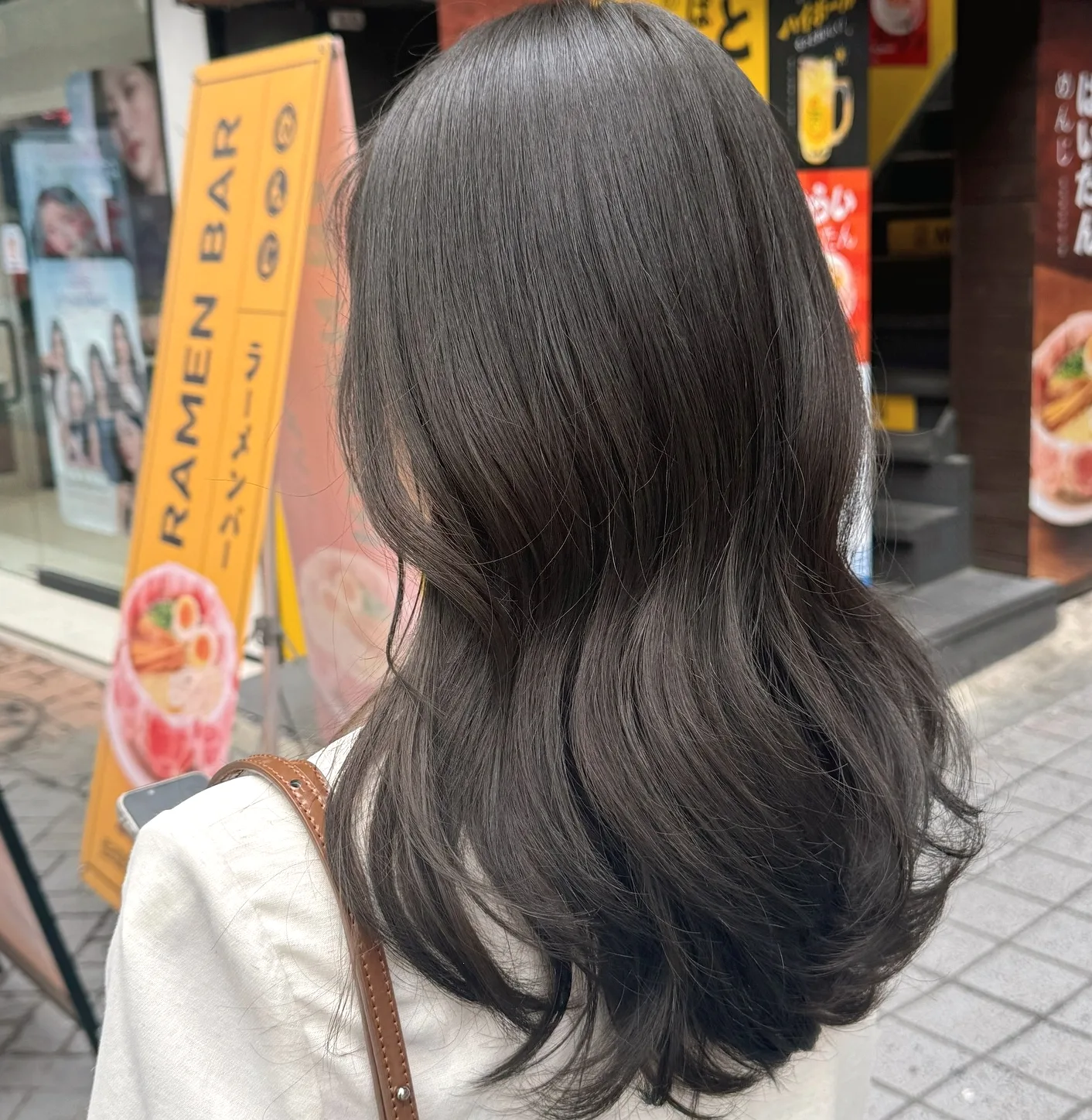 ash brown balayage Seoul - Style 7 at Korea Hair Salon Seoul