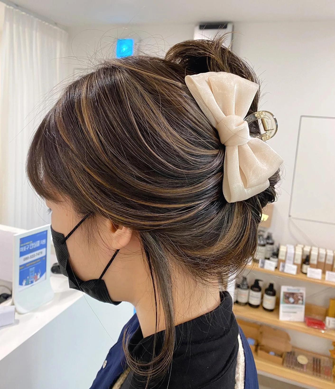 ash brown balayage Seoul - Style 5 at Korea Hair Salon Seoul