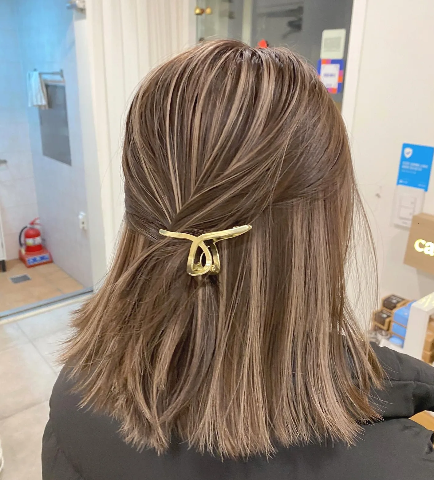 ash brown balayage Seoul - Style 5 at Korea Hair Salon Seoul