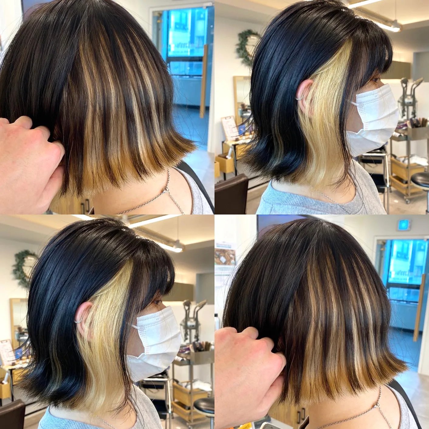 ash brown balayage Seoul - Style 6 at Korea Hair Salon Seoul