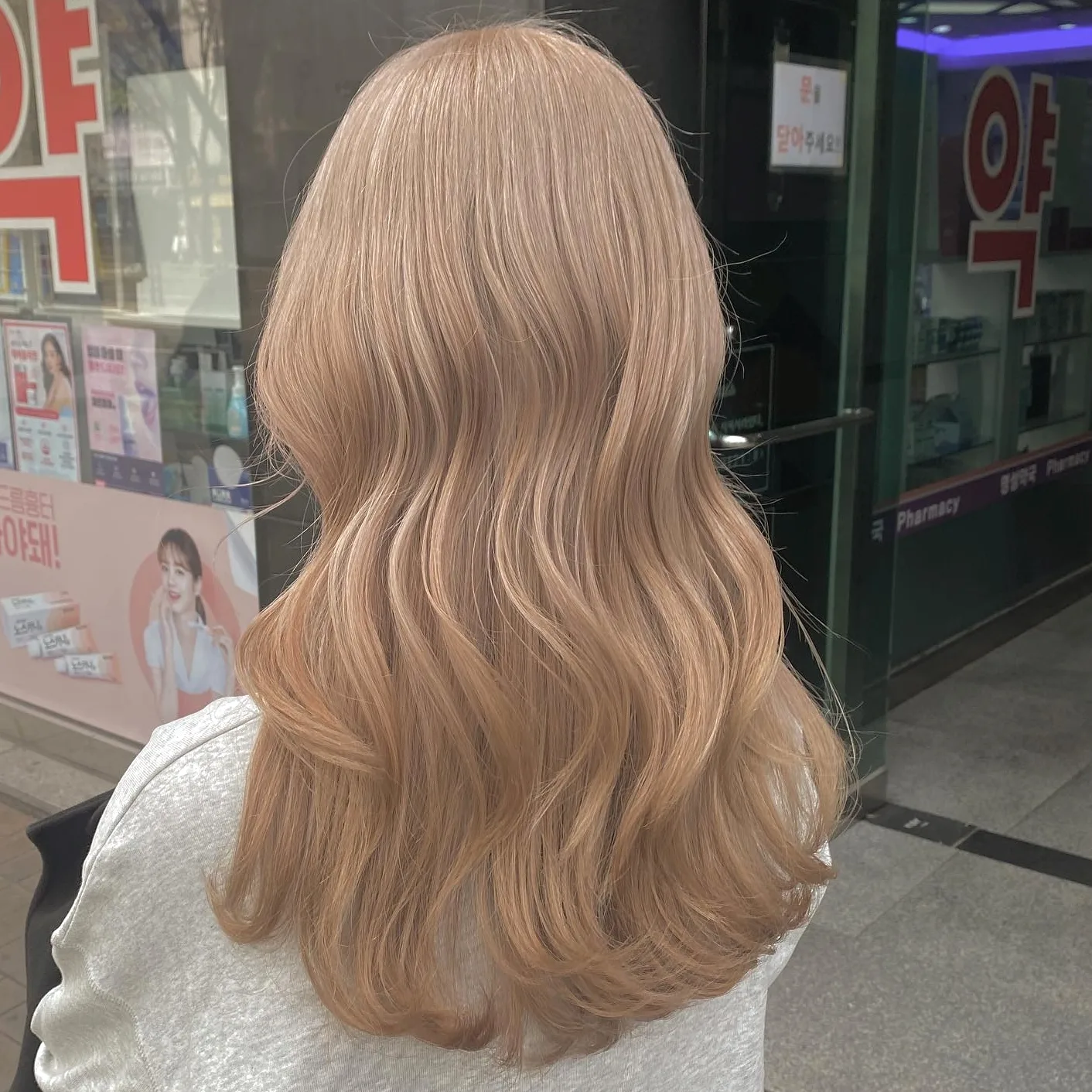ash brown balayage Seoul - Style 7 at Korea Hair Salon Seoul
