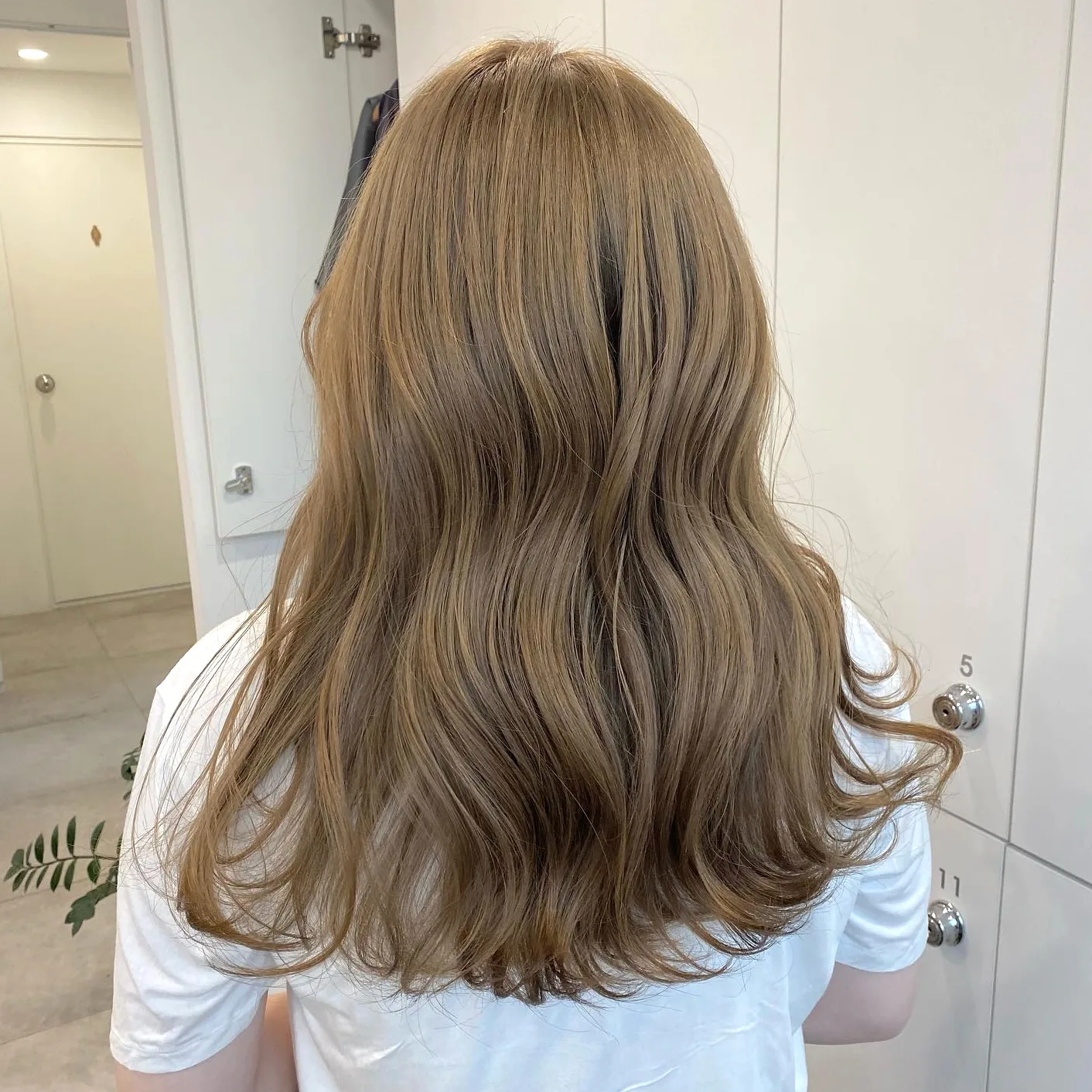 ash brown balayage Seoul - Style 9 at Korea Hair Salon Seoul