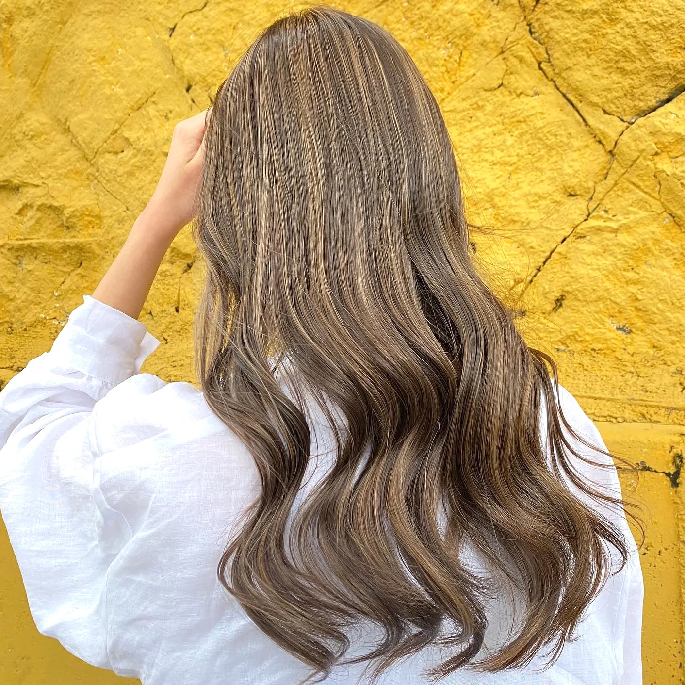 ash brown balayage Seoul - Style 1 at Korea Hair Salon Seoul