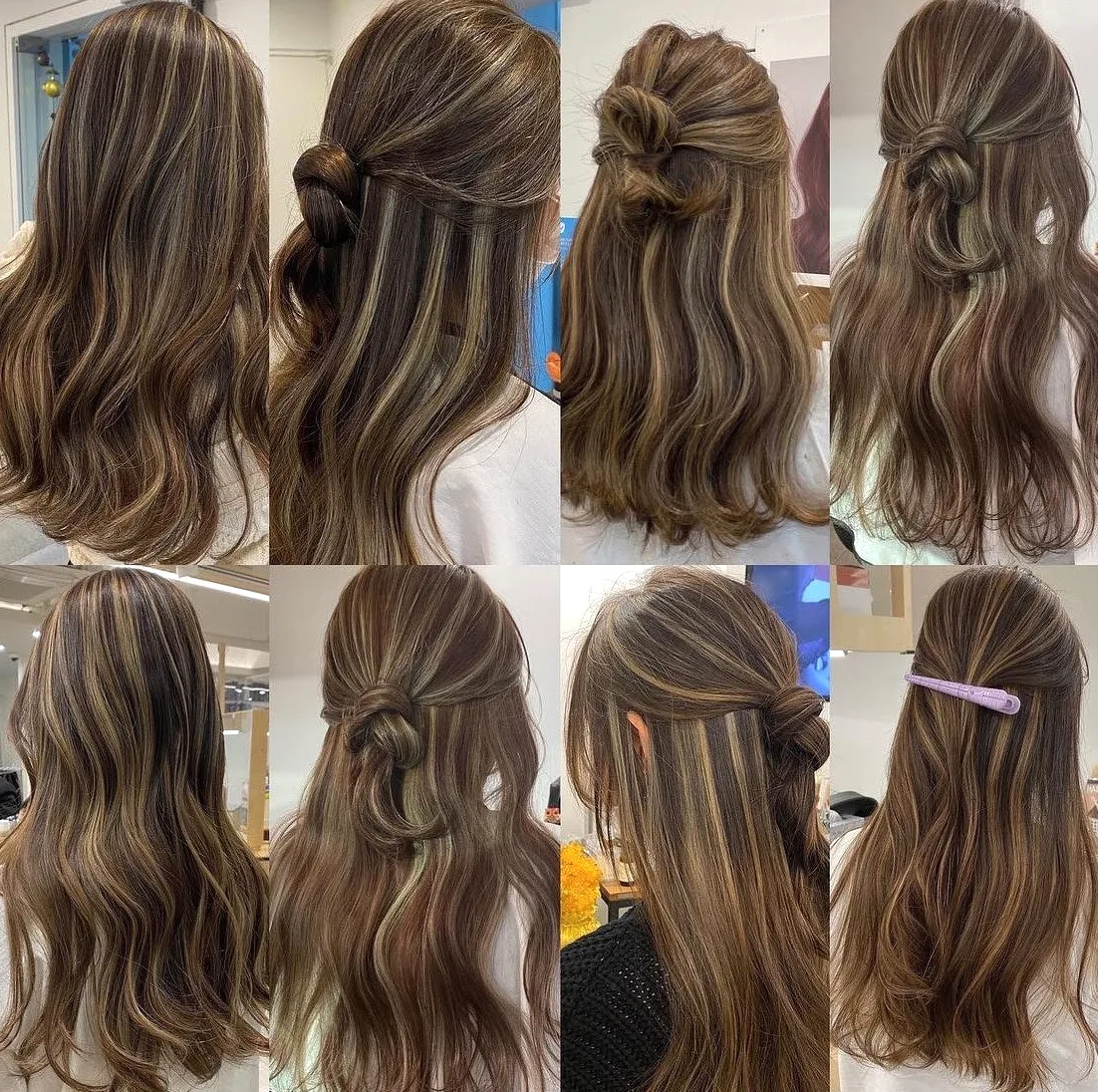 ash brown balayage 2026 - Style 2 at Korea Hair Salon Seoul