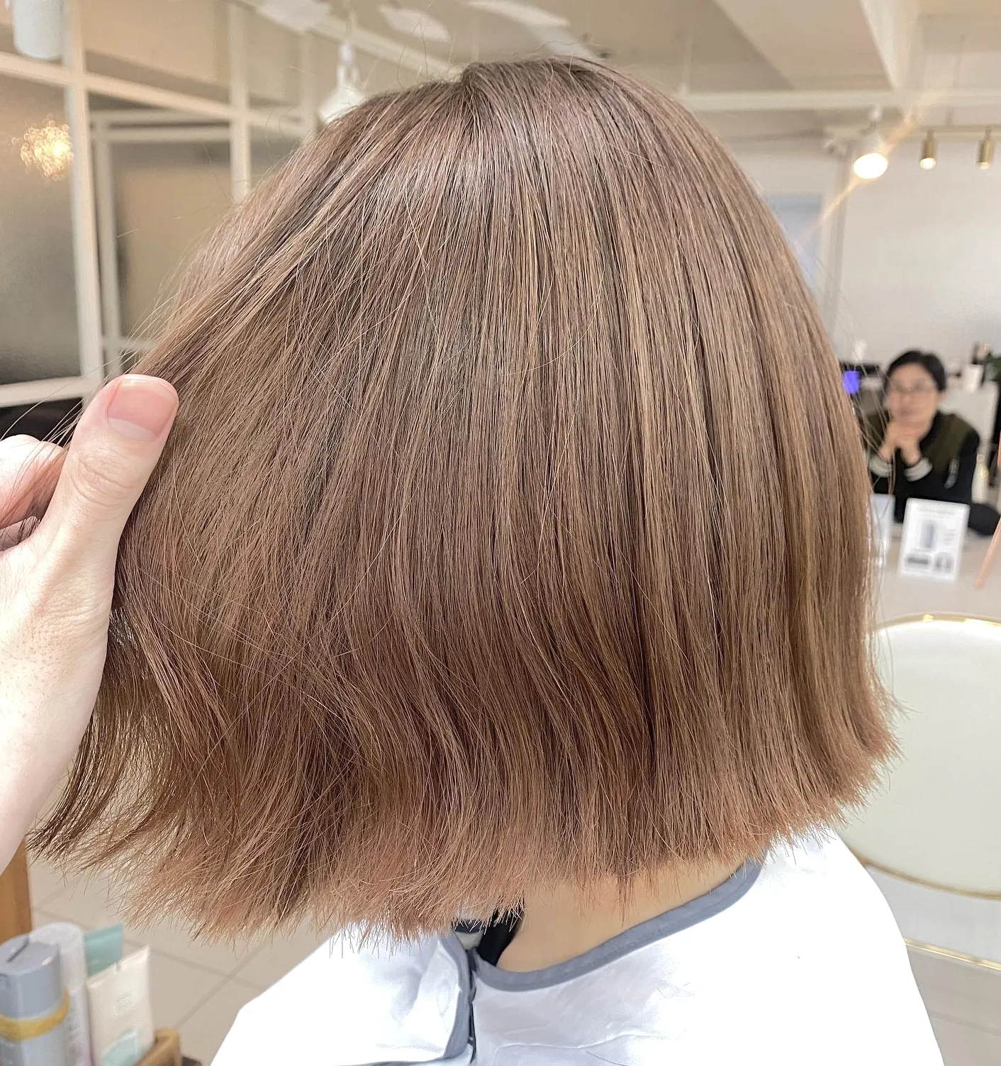 ash brown balayage 2026 - Style 3 at Korea Hair Salon Seoul