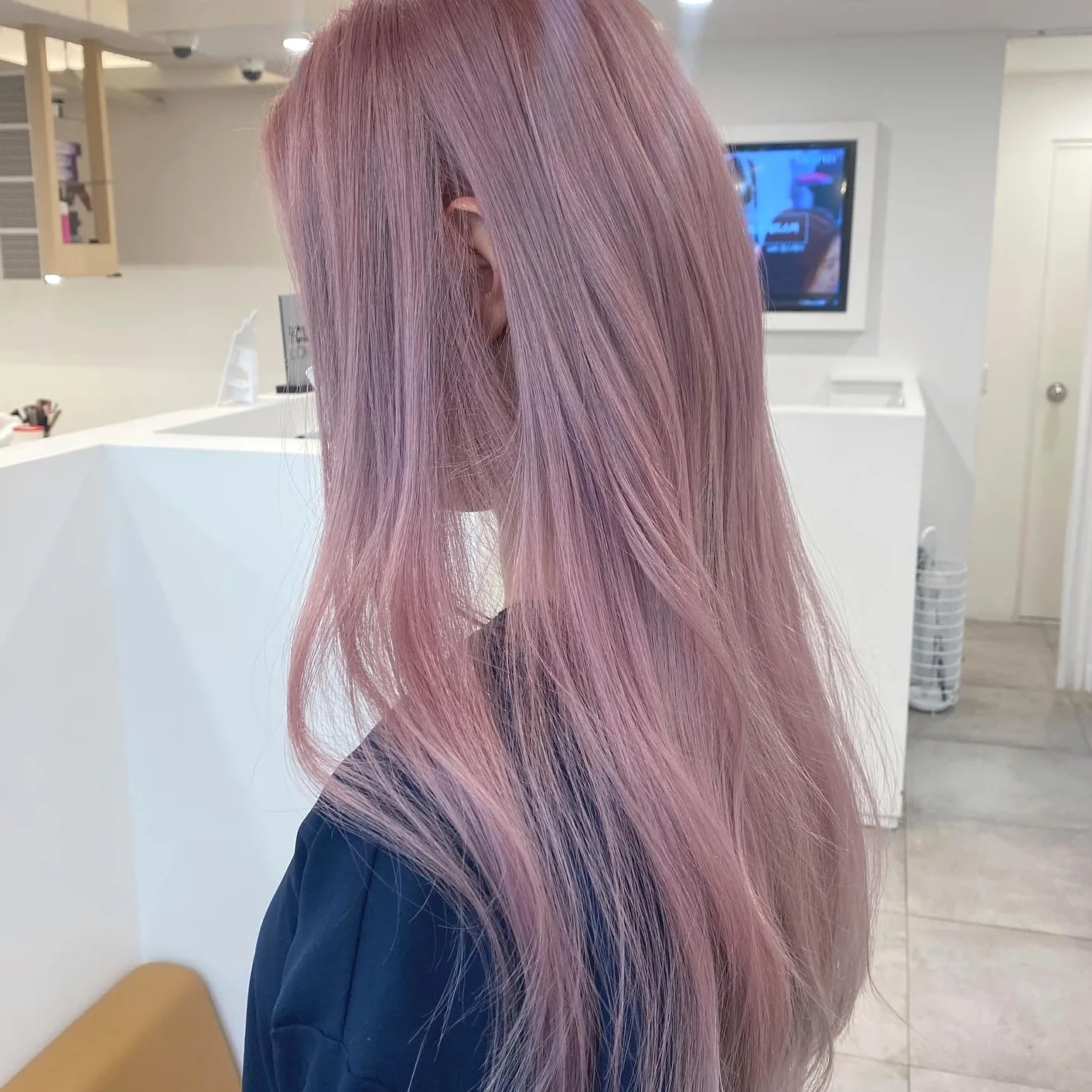ash brown balayage Seoul - Style 4 at Korea Hair Salon Seoul