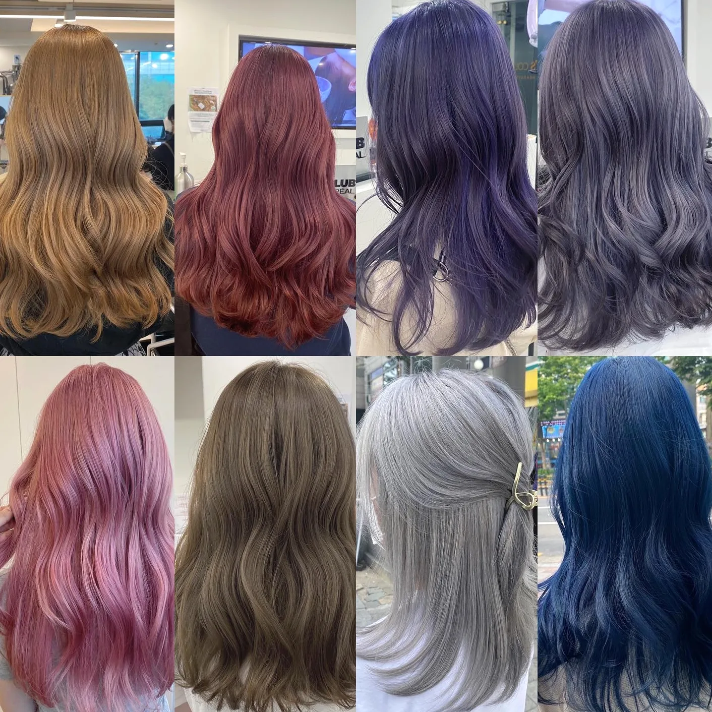 ash brown highlights Seoul 2026 - Style 10 at Korea Hair Salon Seoul