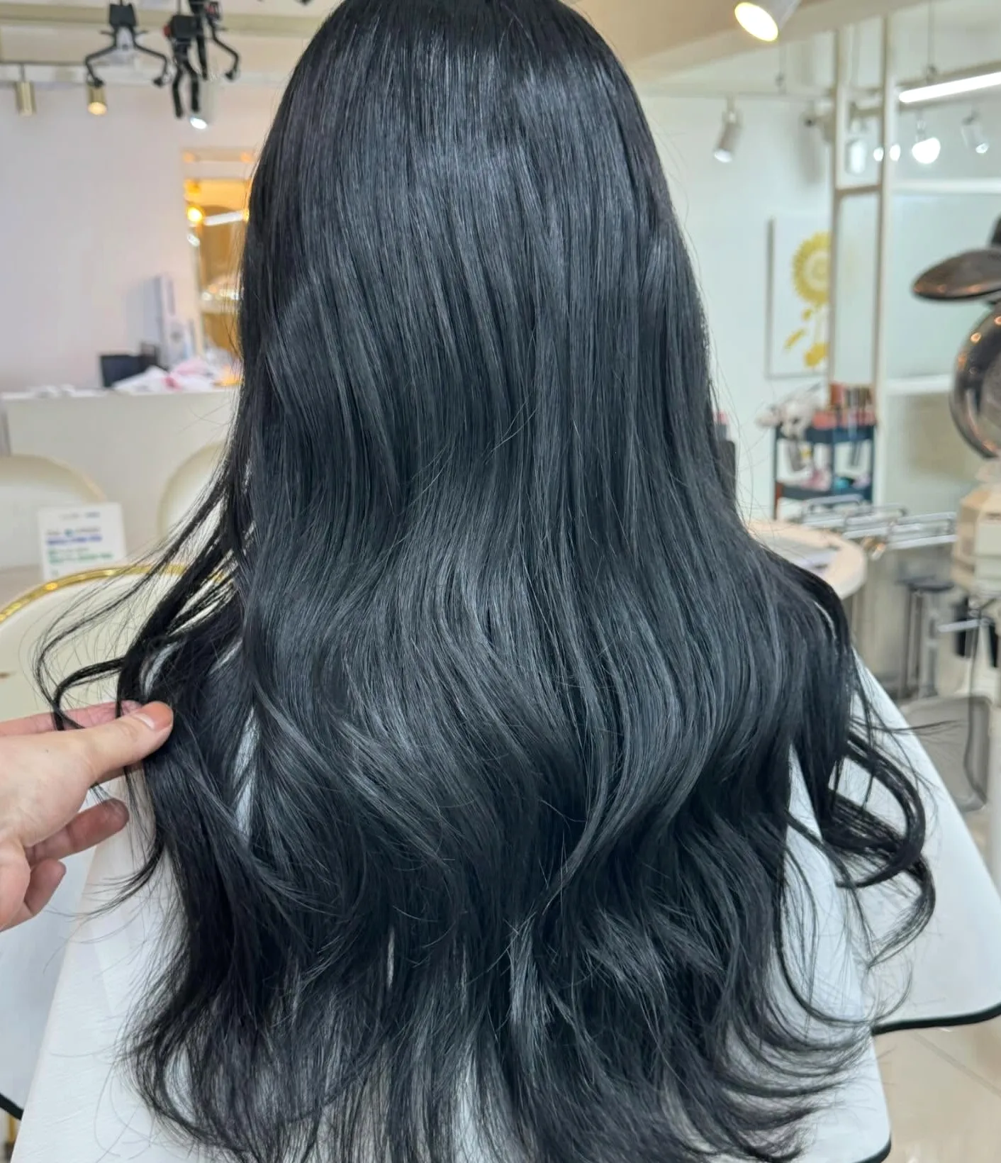 ash brown highlights Seoul 2026 - Style 2 at Korea Hair Salon Seoul