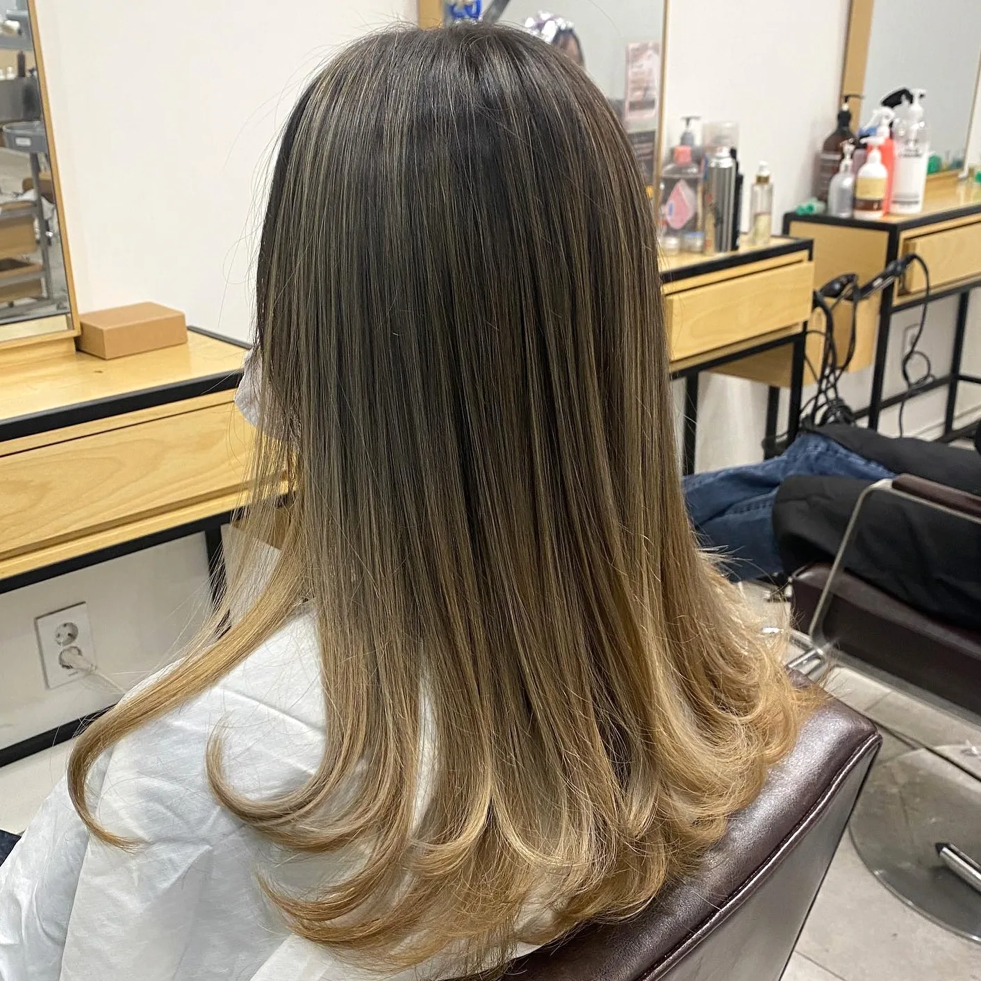 ash gray hair styles Korea 2026 - Style 1 at Korea Hair Salon Seoul
