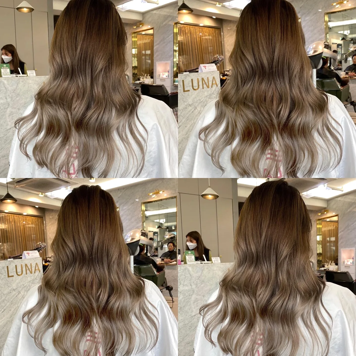 autumn hair colors Seoul - Style 6 at Korea Hair Salon Seoul