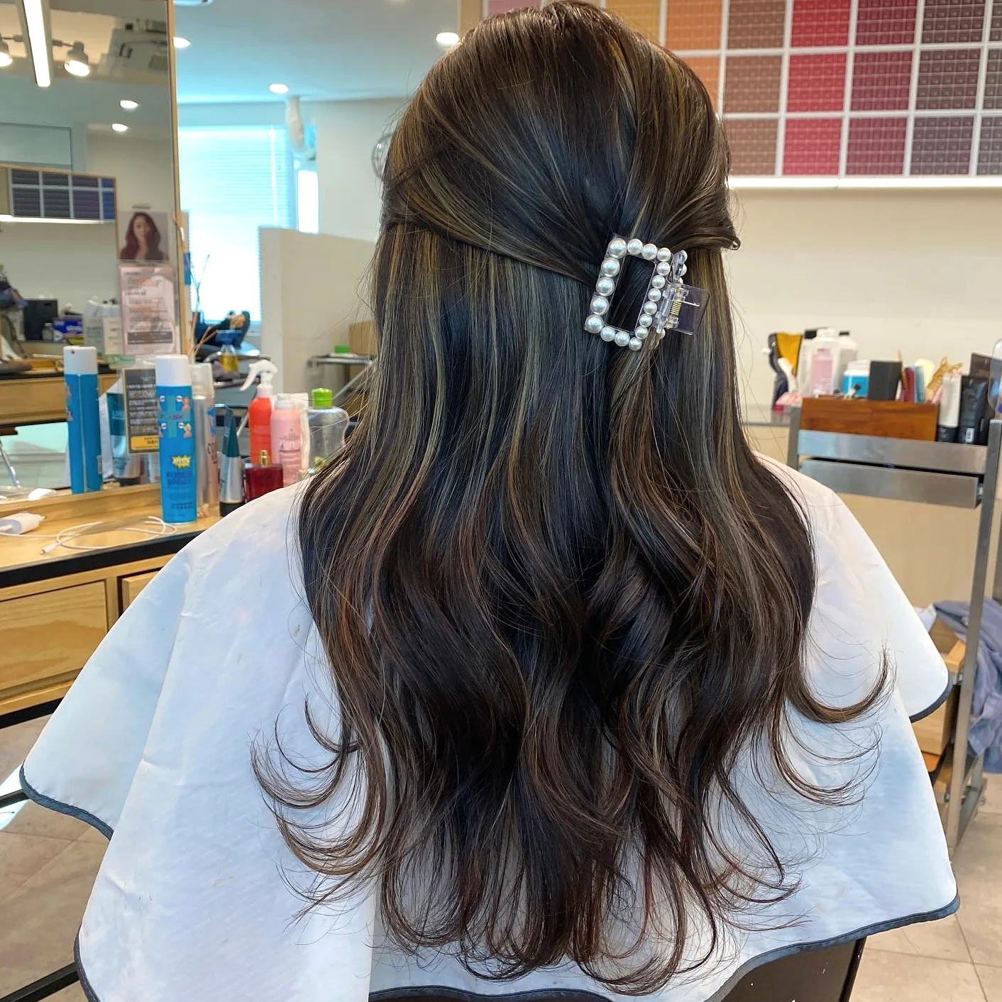face-framing highlights 2026 - Style 10 at Korea Hair Salon Seoul