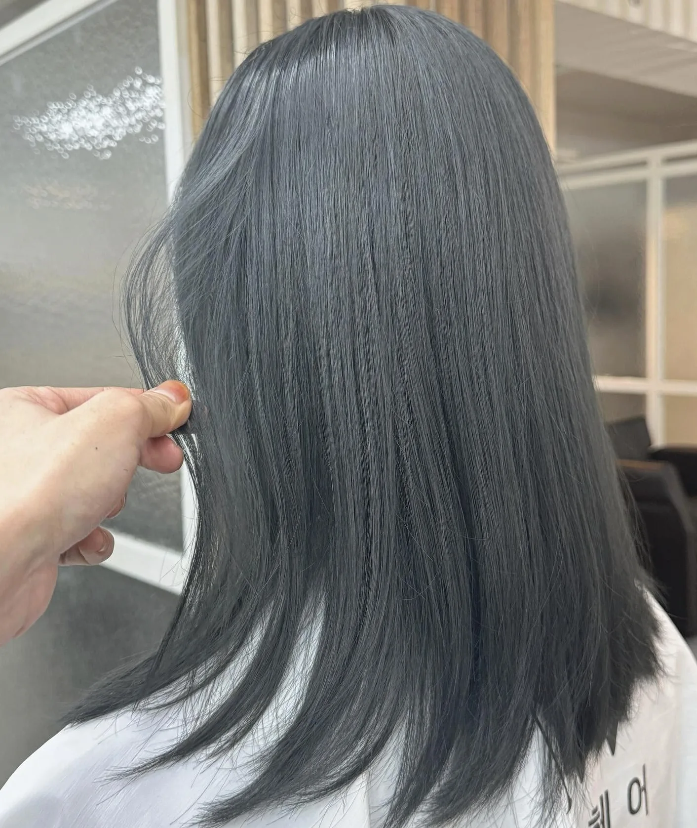 hairstyles for thick hair Seoul - Style 6 at Korea Hair Salon Seoul