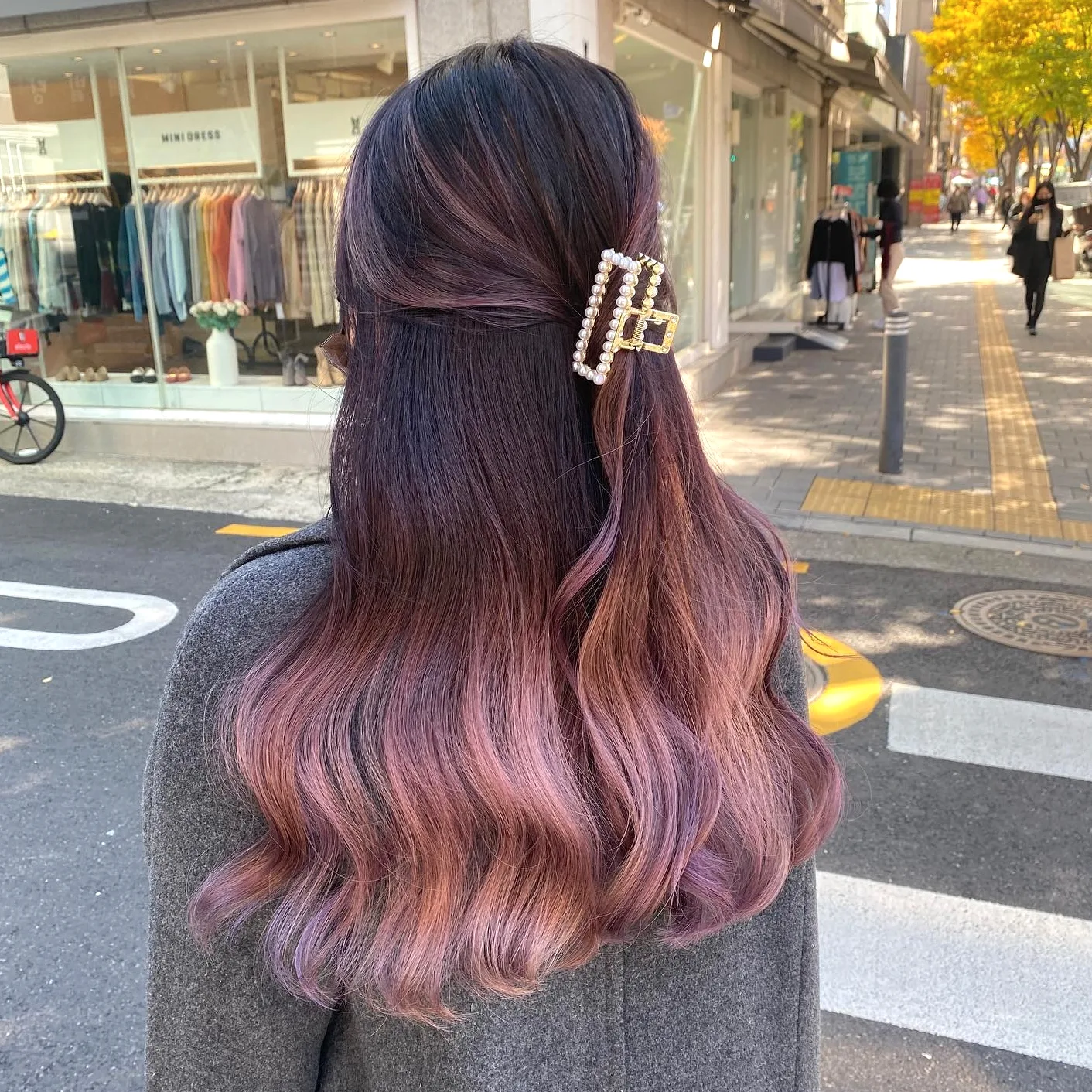 hairstyles for thick hair Seoul - Style 8 at Korea Hair Salon Seoul