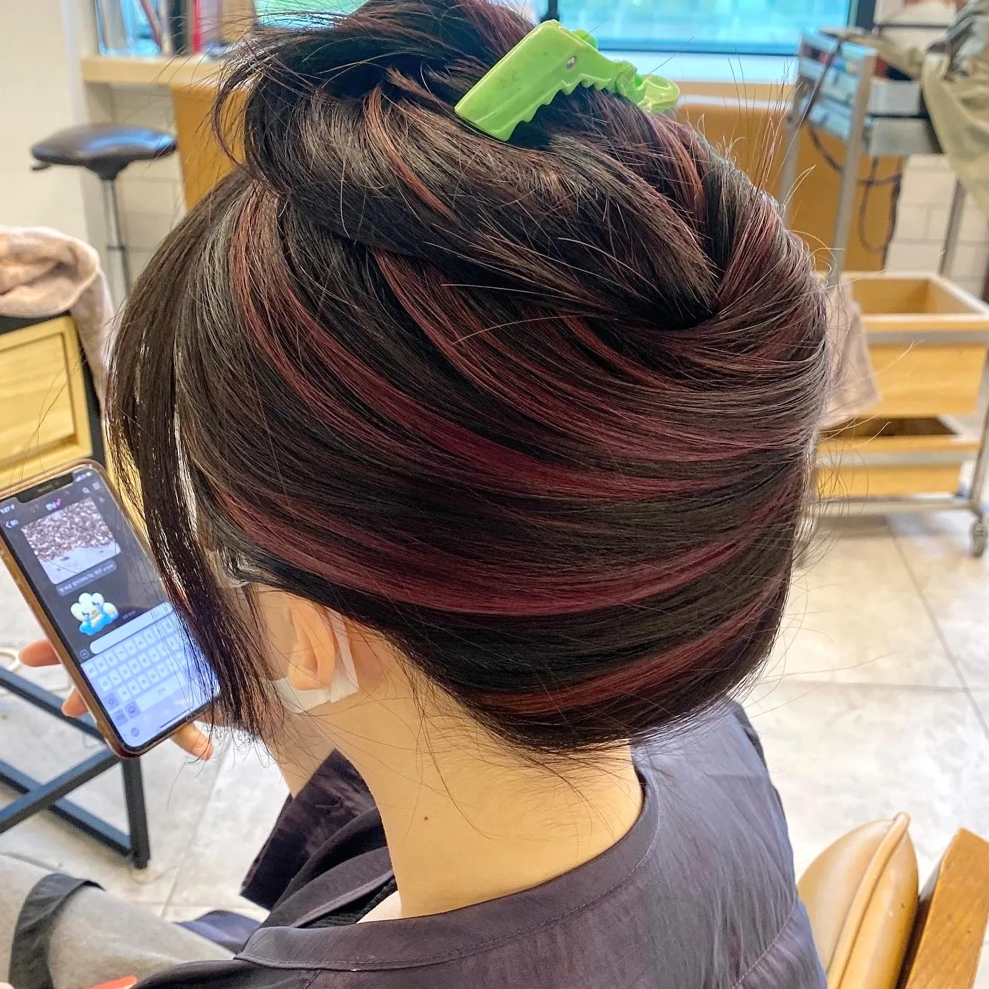 pearl-accent hair styles 2026 - Style 5 at Korea Hair Salon Seoul