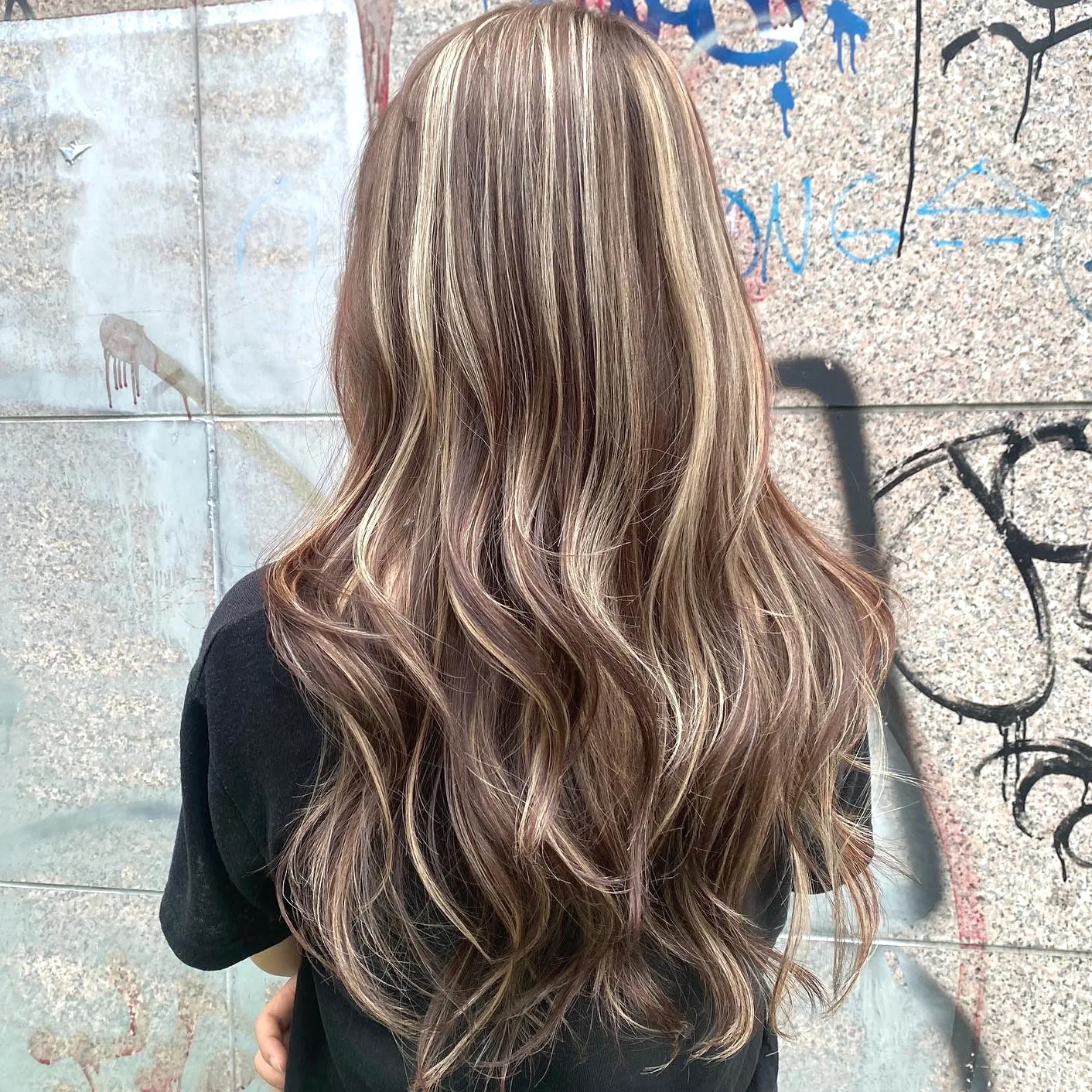 ash brown balayage Seoul 2026 - Style 10 at Korea Hair Salon Seoul