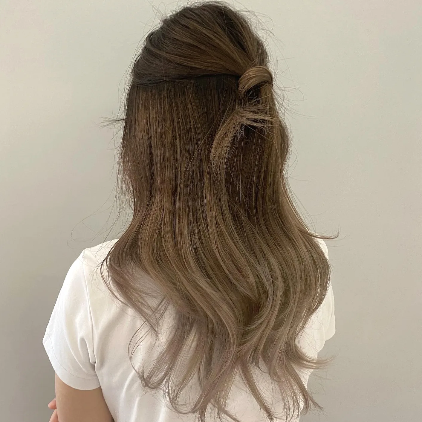 ash brown balayage Seoul 2026 - Style 4 at Korea Hair Salon Seoul