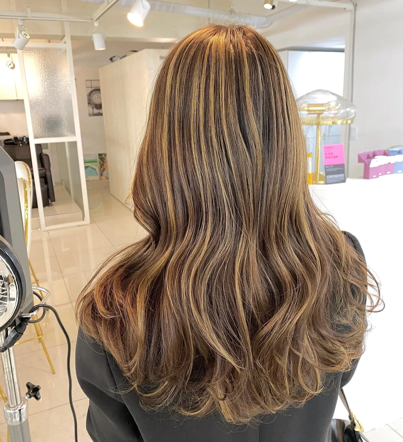 soft balayage for thick hair - Style 10 at Korea Hair Salon Seoul