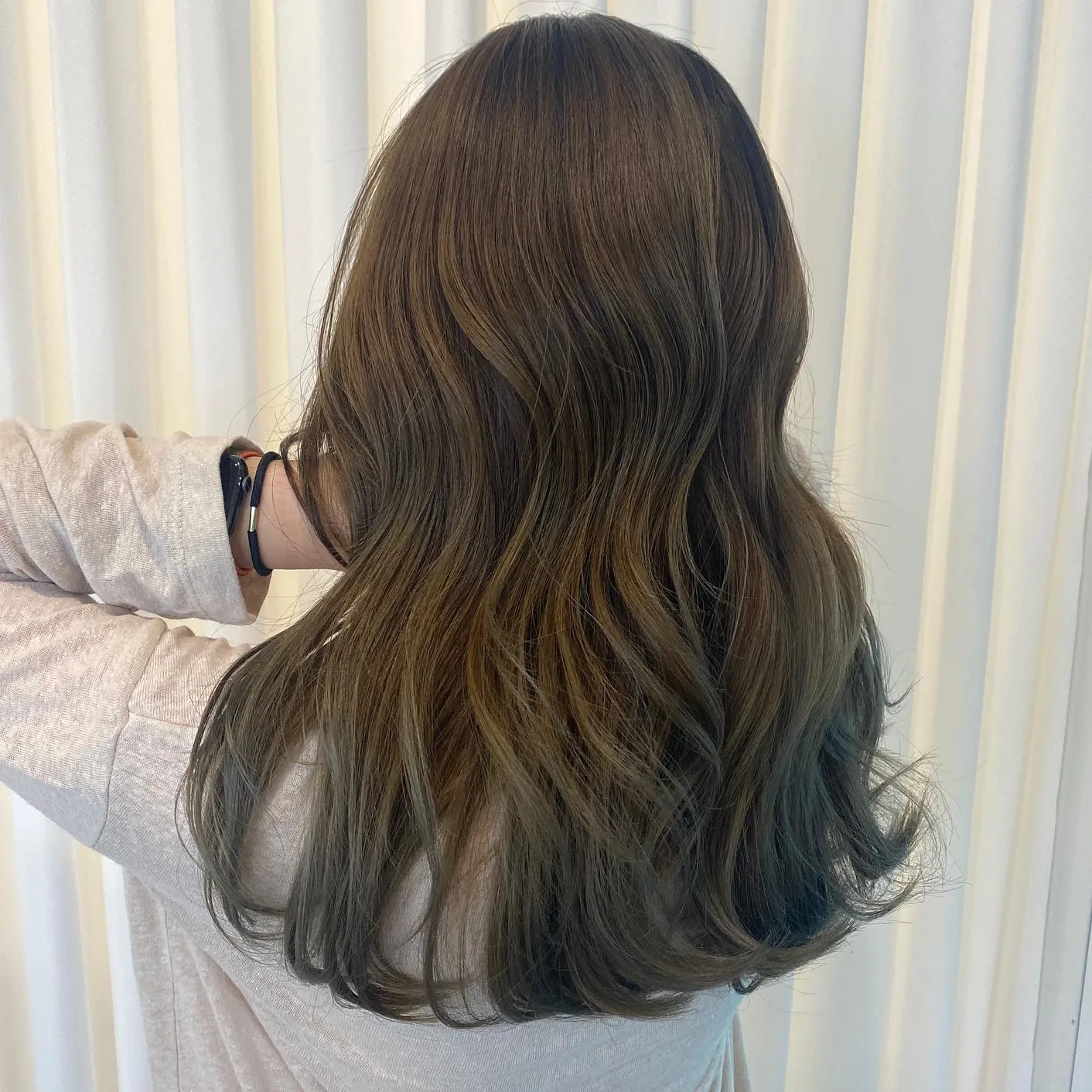 soft balayage for thick hair - Style 3 at Korea Hair Salon Seoul