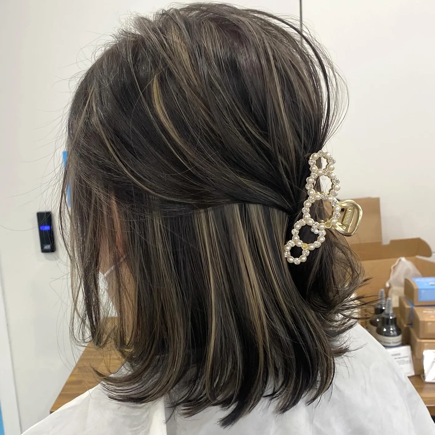 face-framing highlights 2026 - Style 4 at Korea Hair Salon Seoul