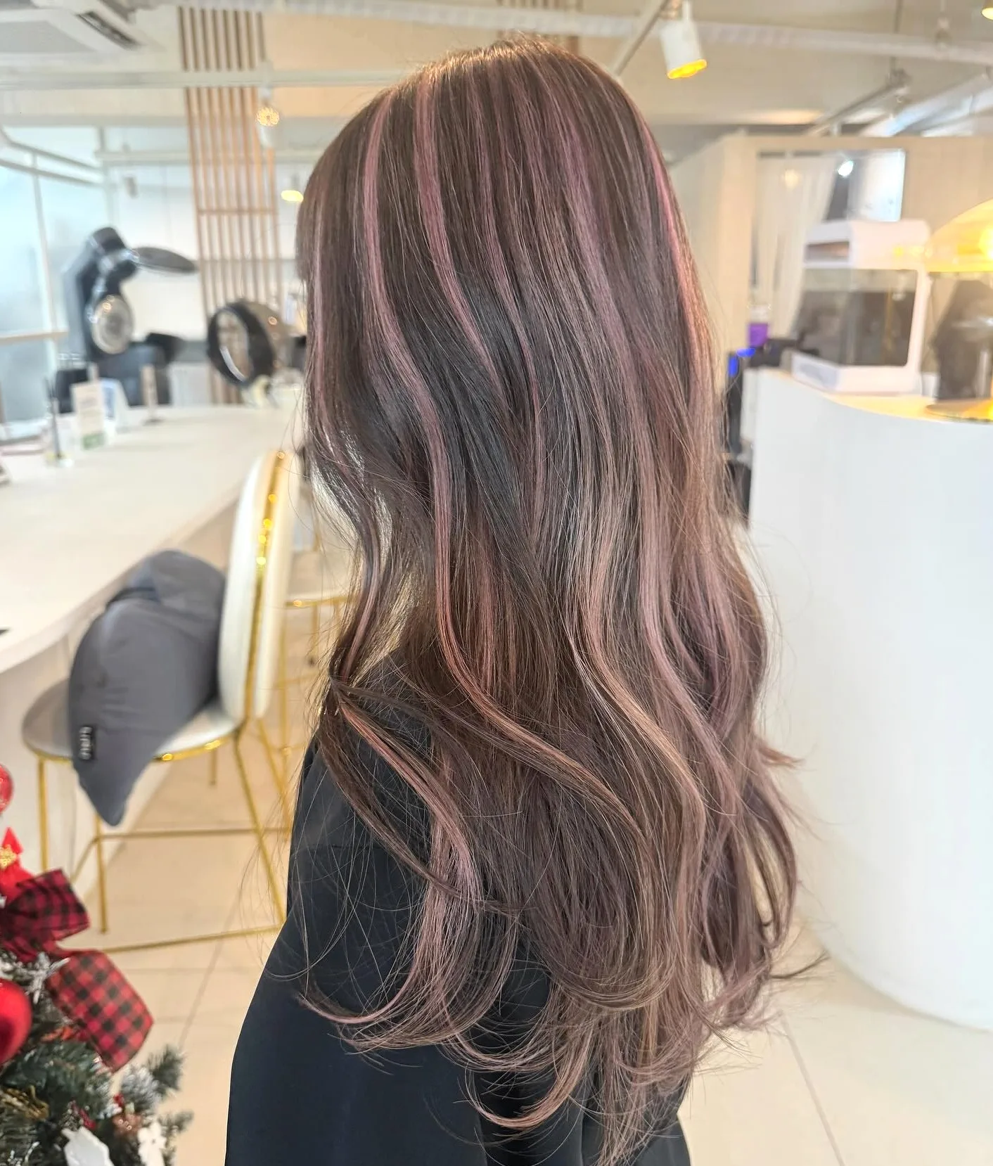face-framing highlights 2026 - Style 5 at Korea Hair Salon Seoul