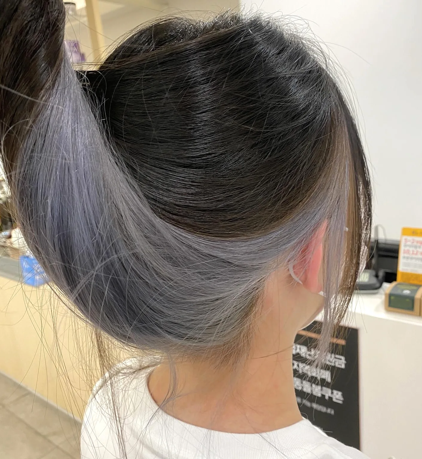 trendy pastel underlights Seoul - Style 3 at Korea Hair Salon Seoul